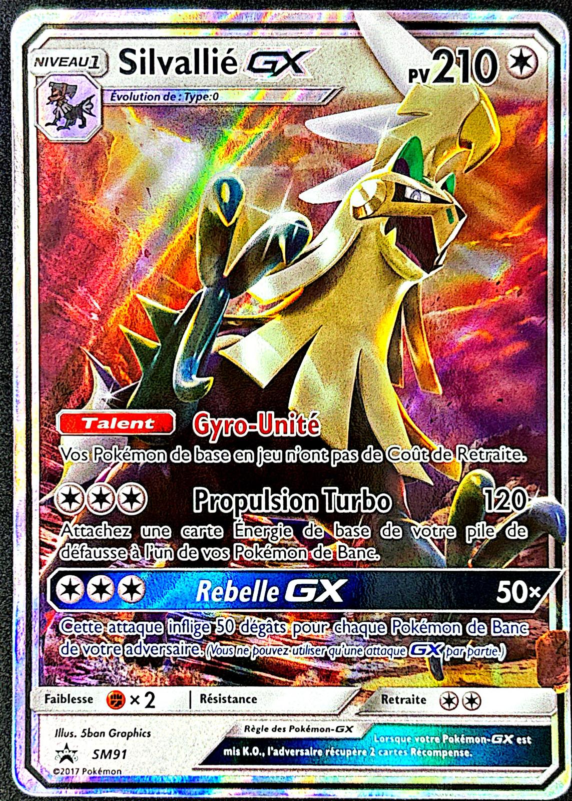 Silvallié promo Black Star sm91 – NM