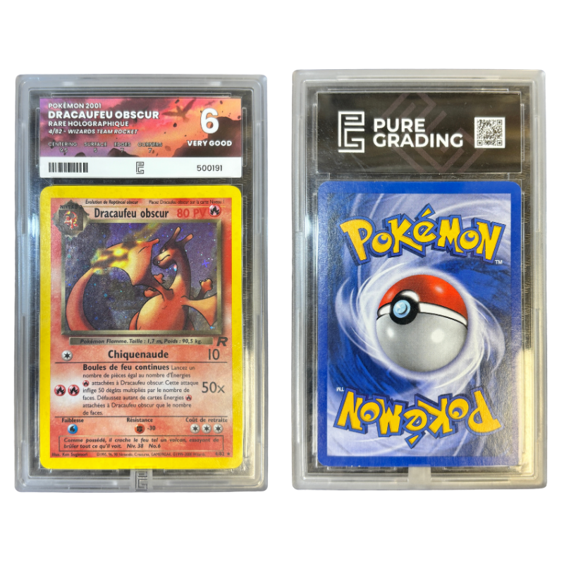 Dracaufeu obscur 4/82 - Team Rocket