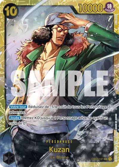 Kuzan OP02-121 - FR