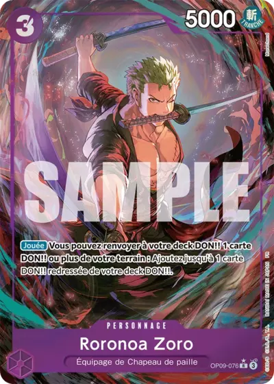 Roronoa Zoro OP09-076 | FR