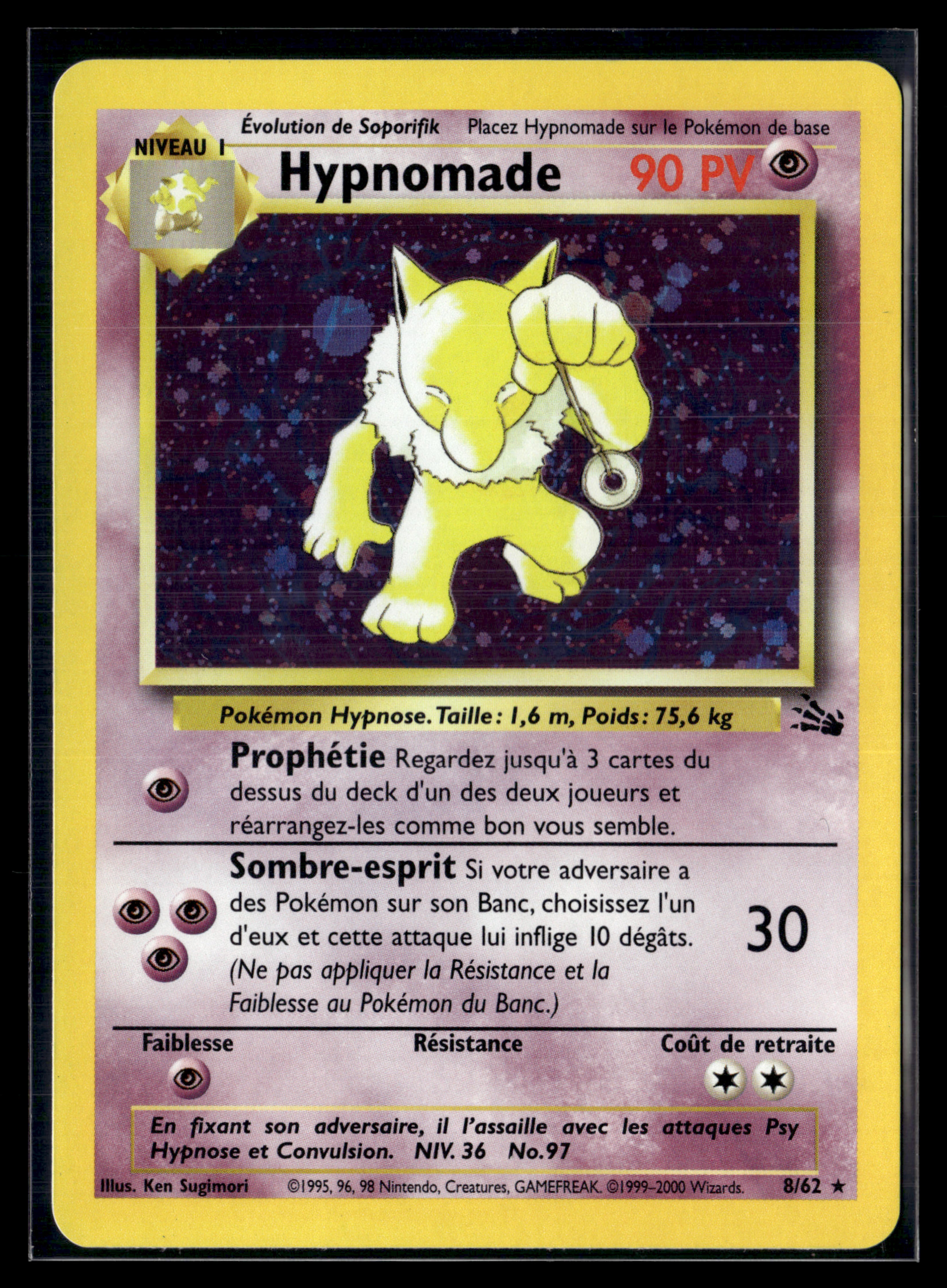 Hypnomade 8/62 - Fossile - NM