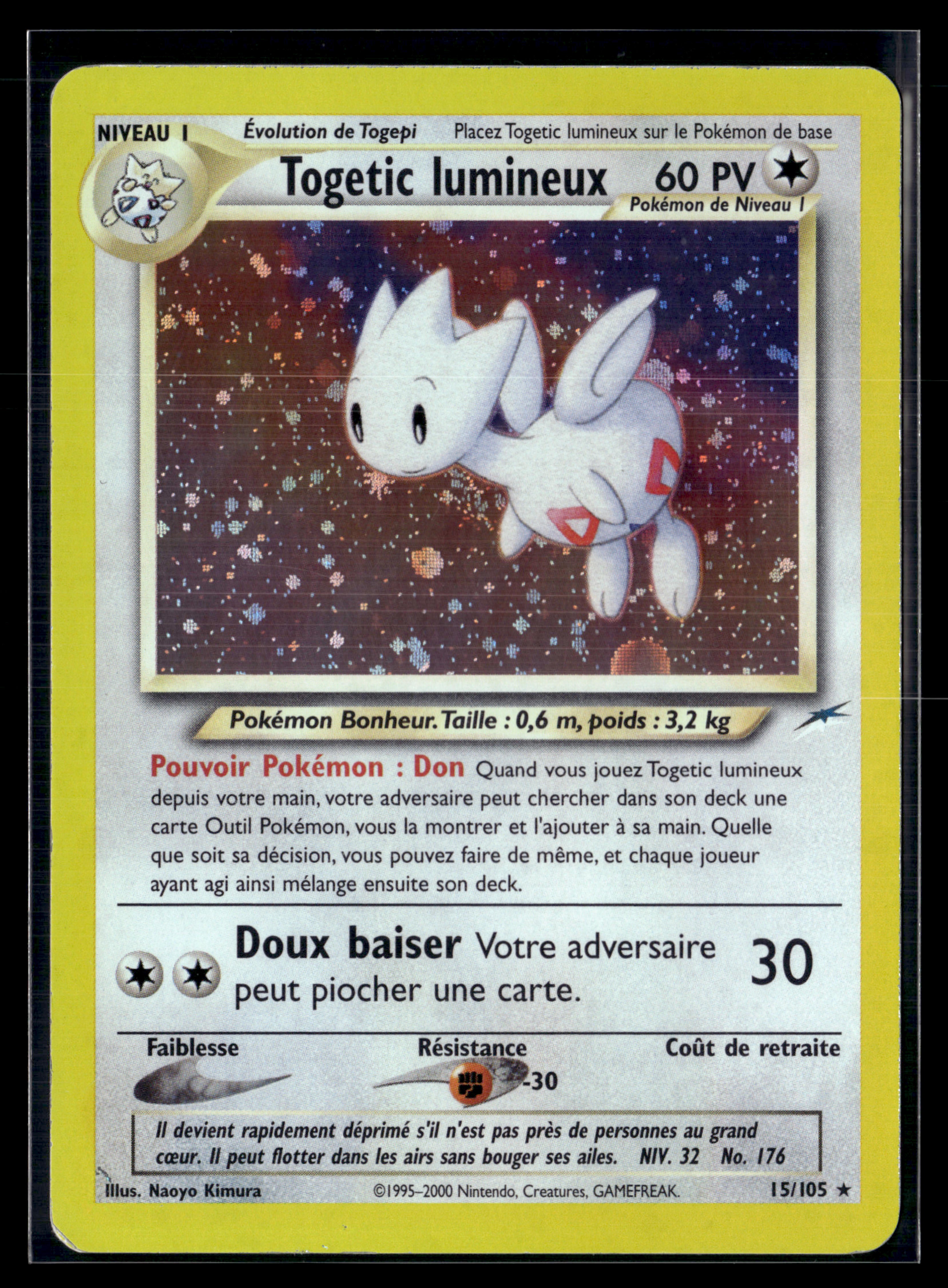 Togetic Lumineux 15/105 - Neo Destiny - EXC+