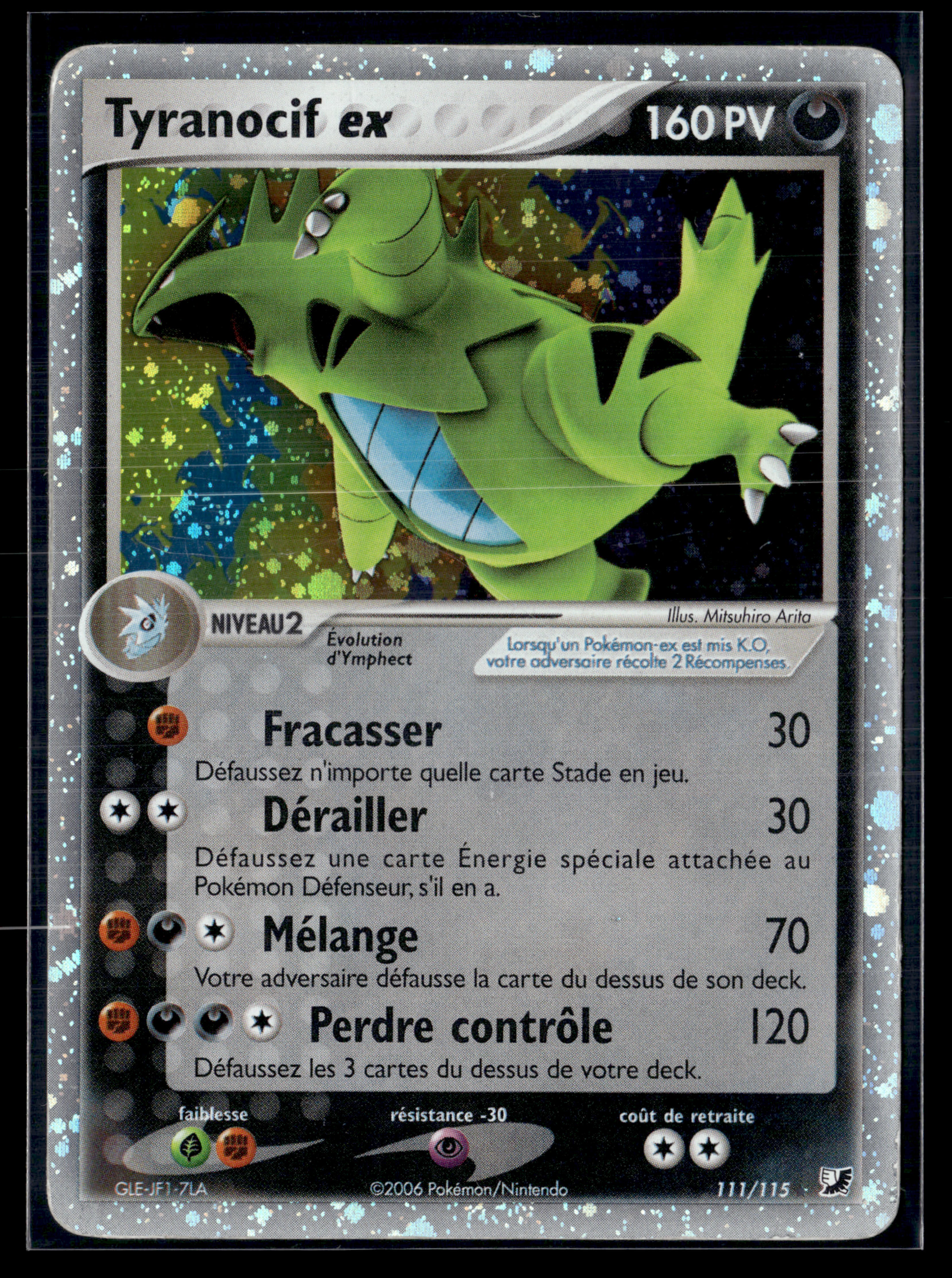 Tyranocif Ex 111/115 Forces cachées – TBE