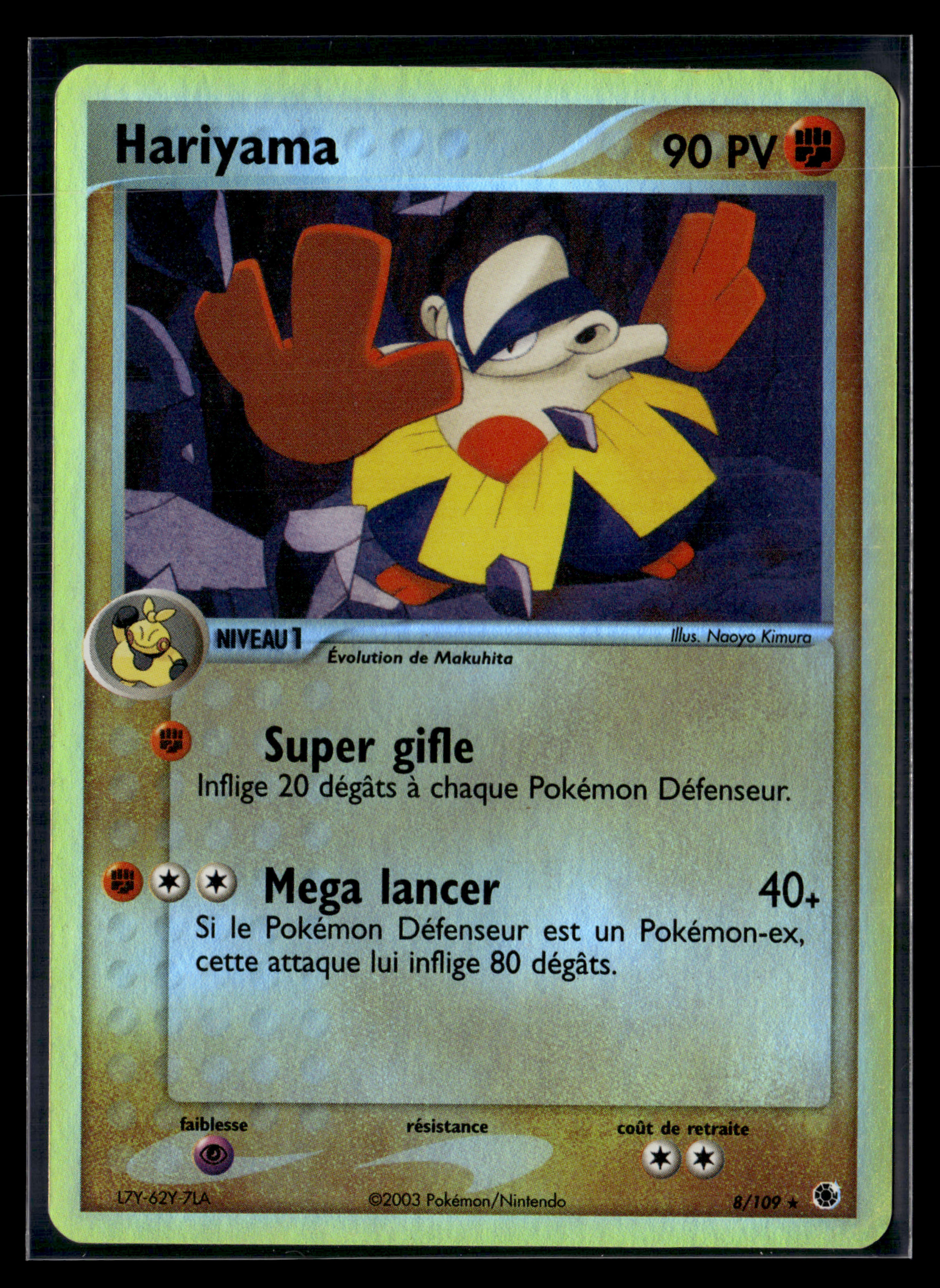 Hariyama 8/109 - Rubis & Saphir EX+