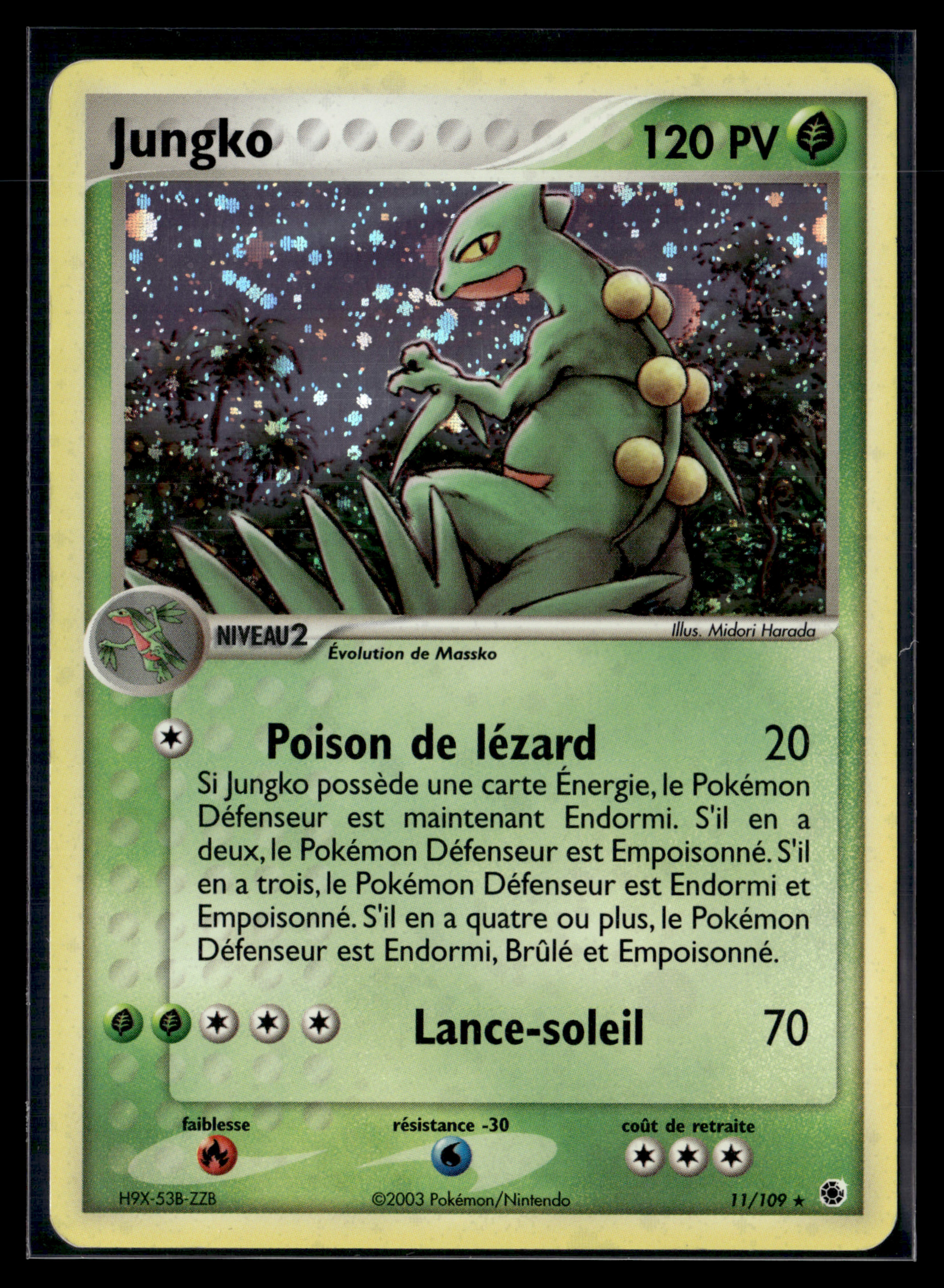 Jungko 11/109 Rubis sahpir – NM