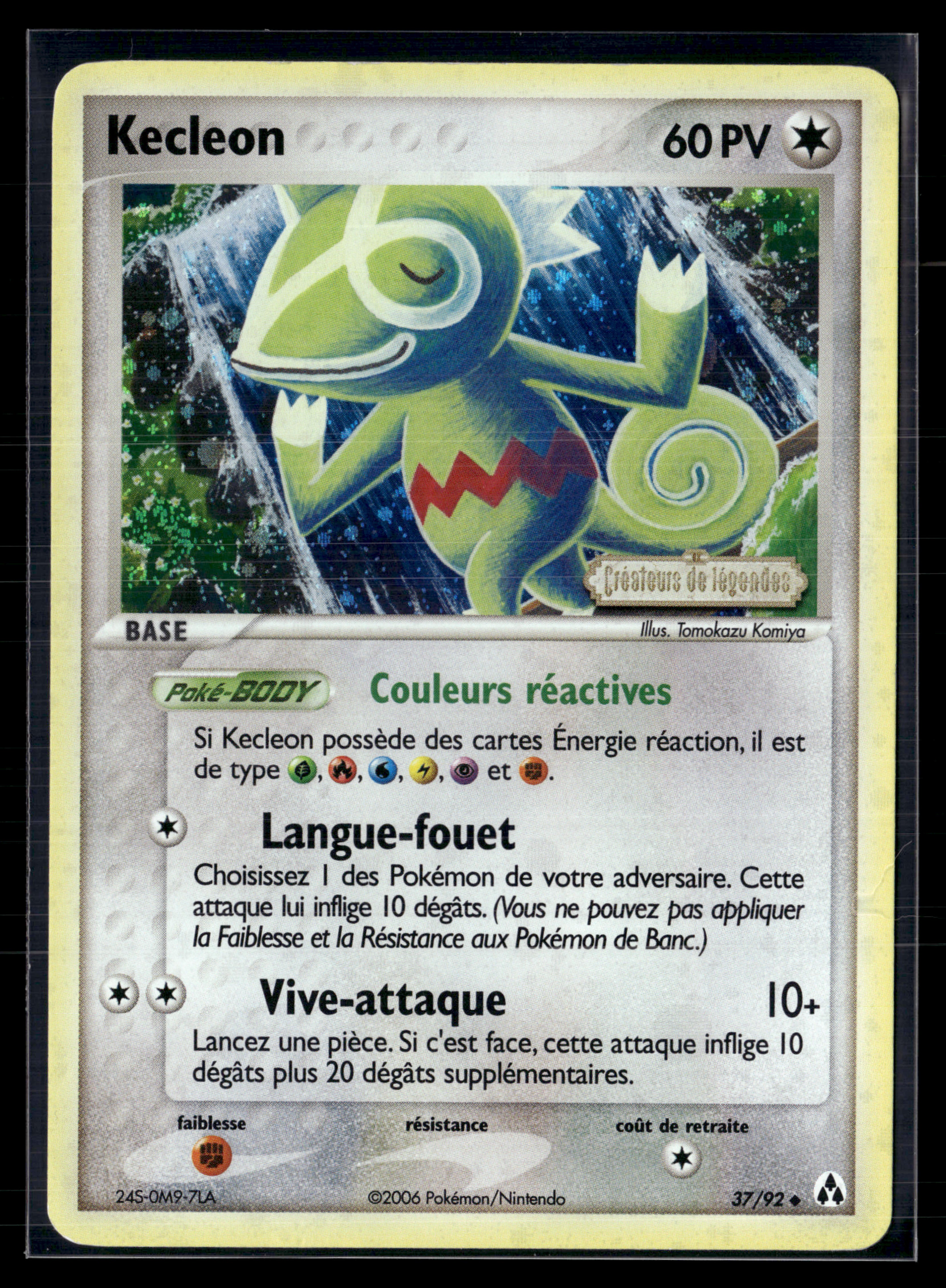 Kecleon 37/92 Créateurs de légendes – EXC+