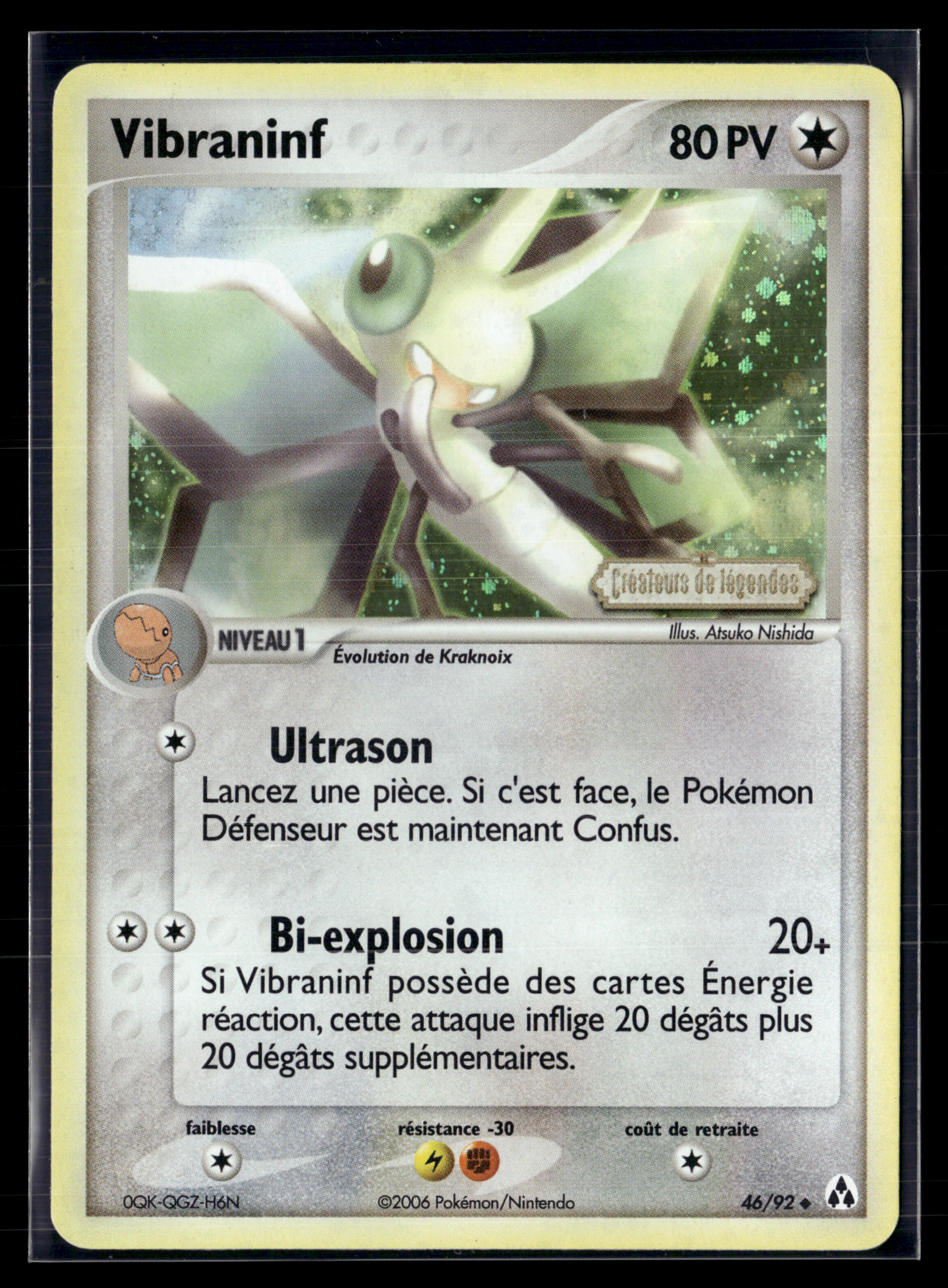 Vibraninf 46/92 - Créateurs de légendes - EXC+