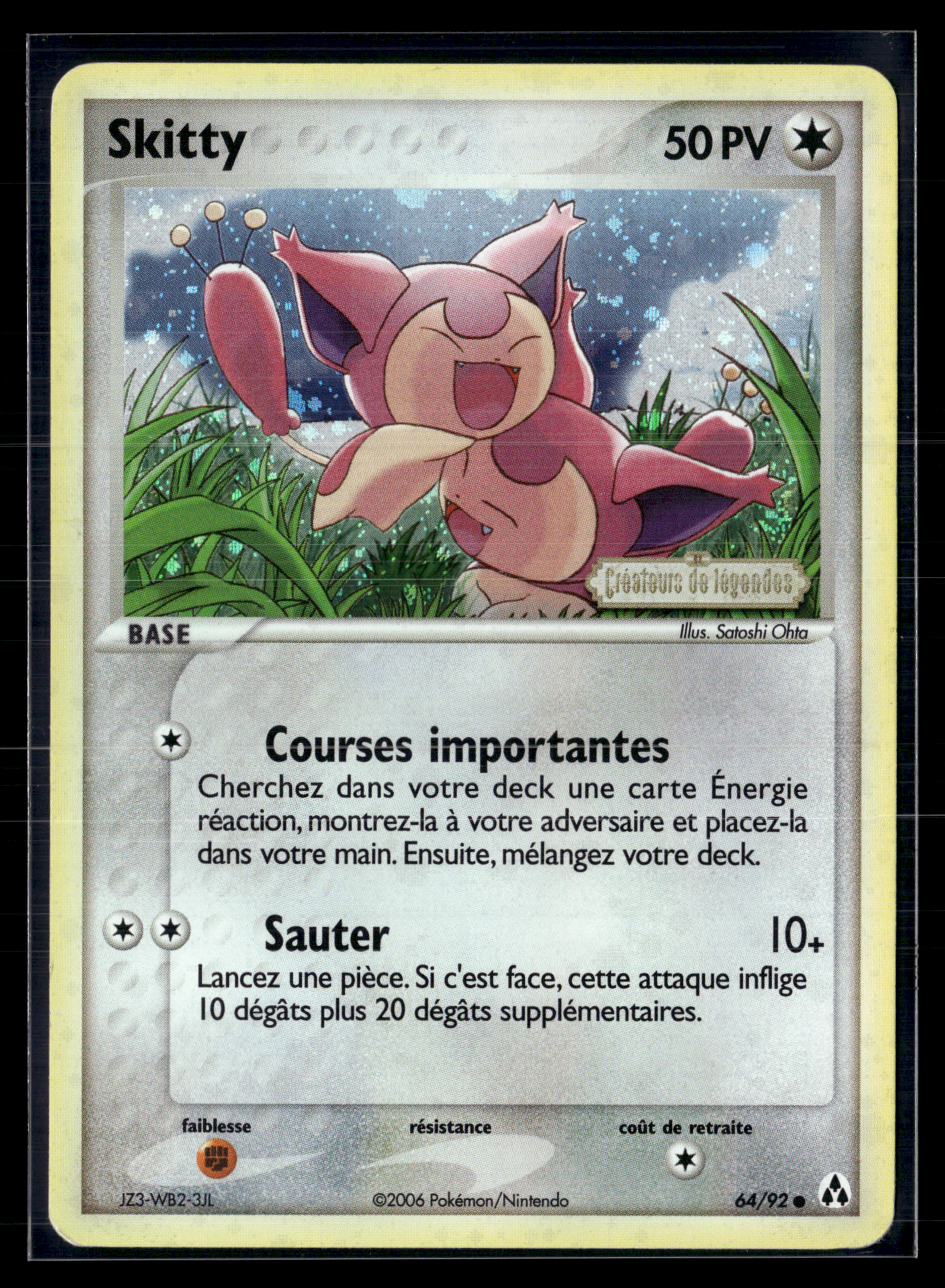 Skitty 64/92 - Créateurs de Légendes - EXC+