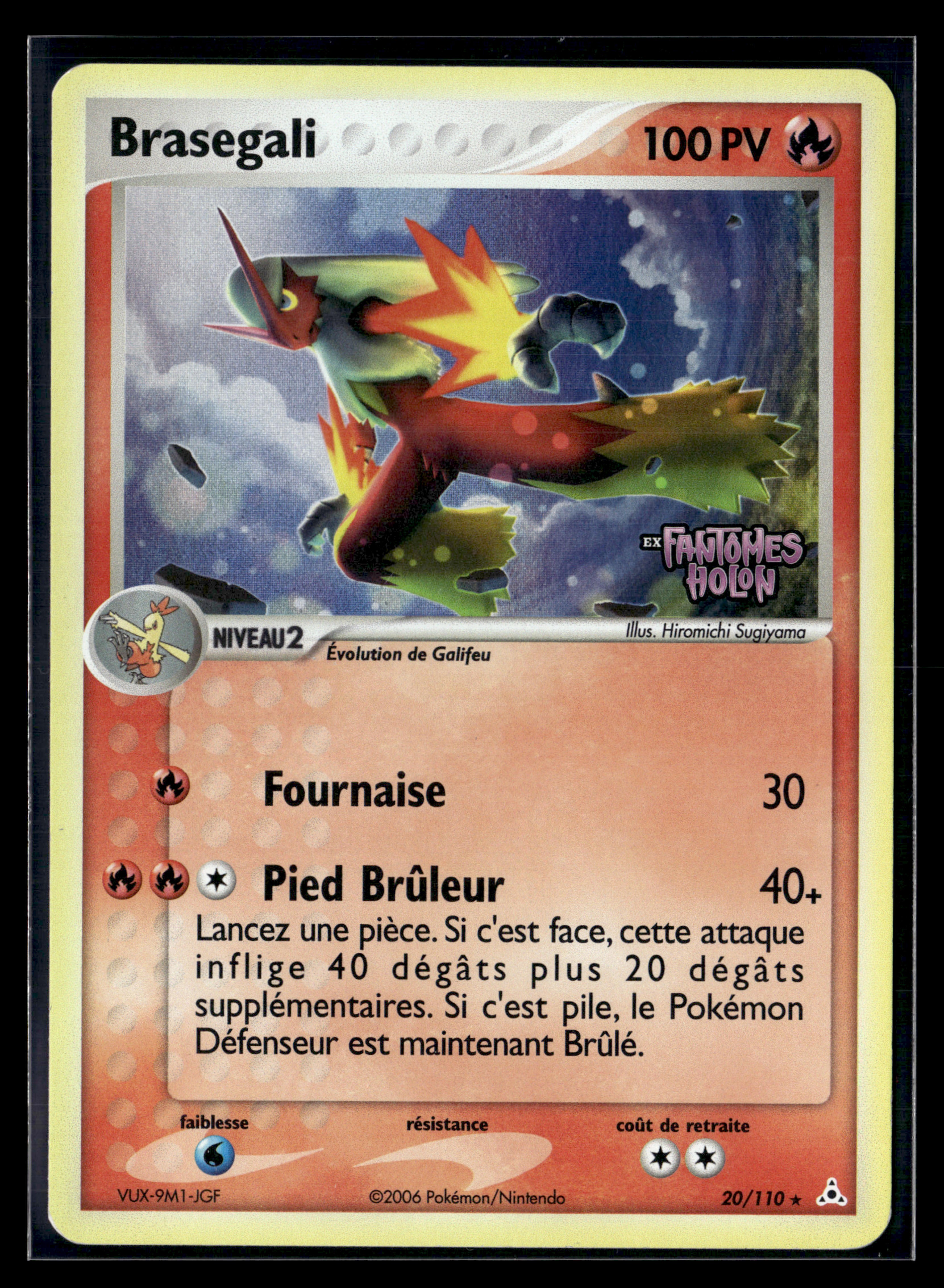 Brasegali 20/110 Fantômes Holon – NM