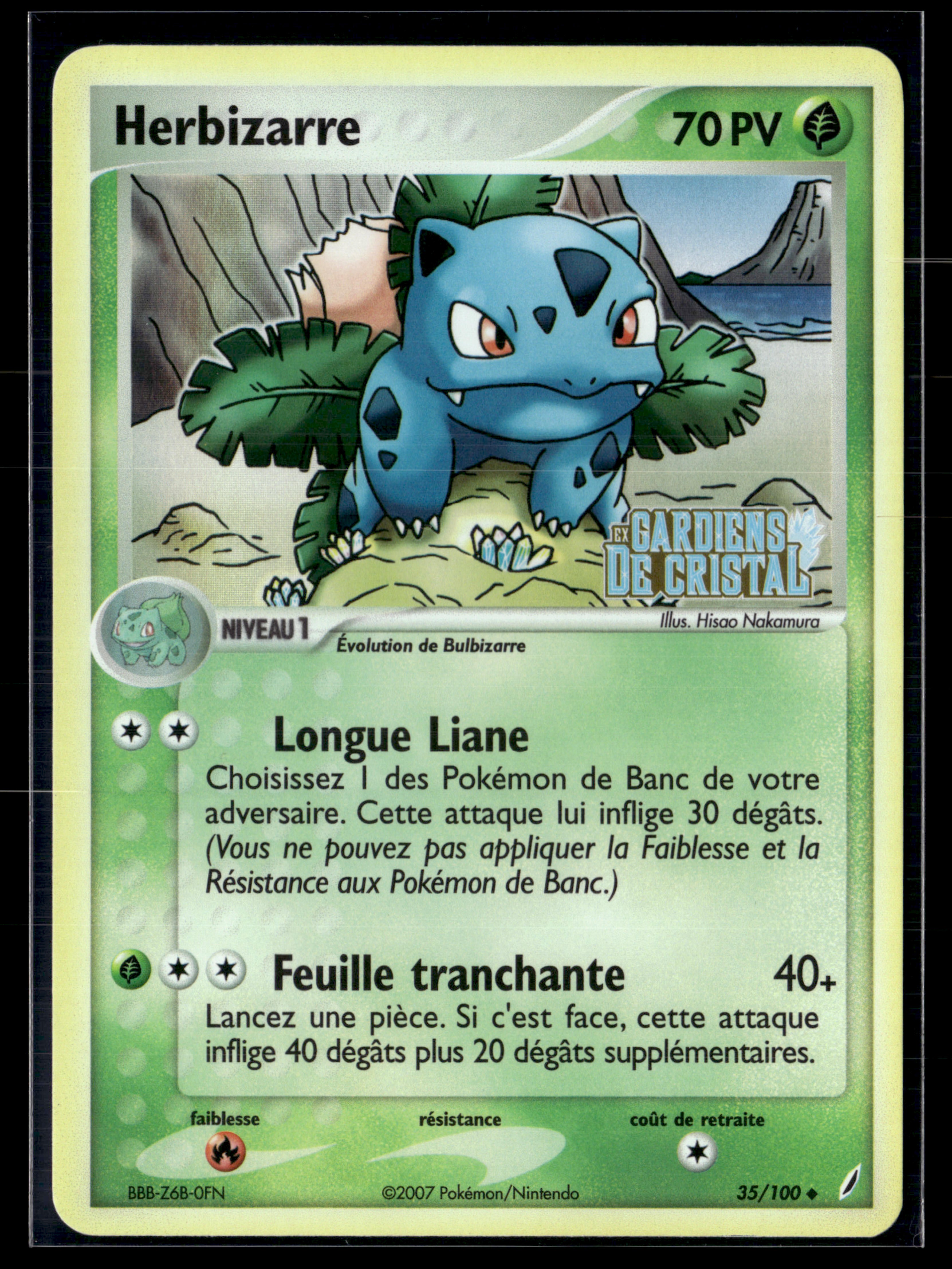 Herbizarre 35/100 - Gardiens de Cristal - MINT