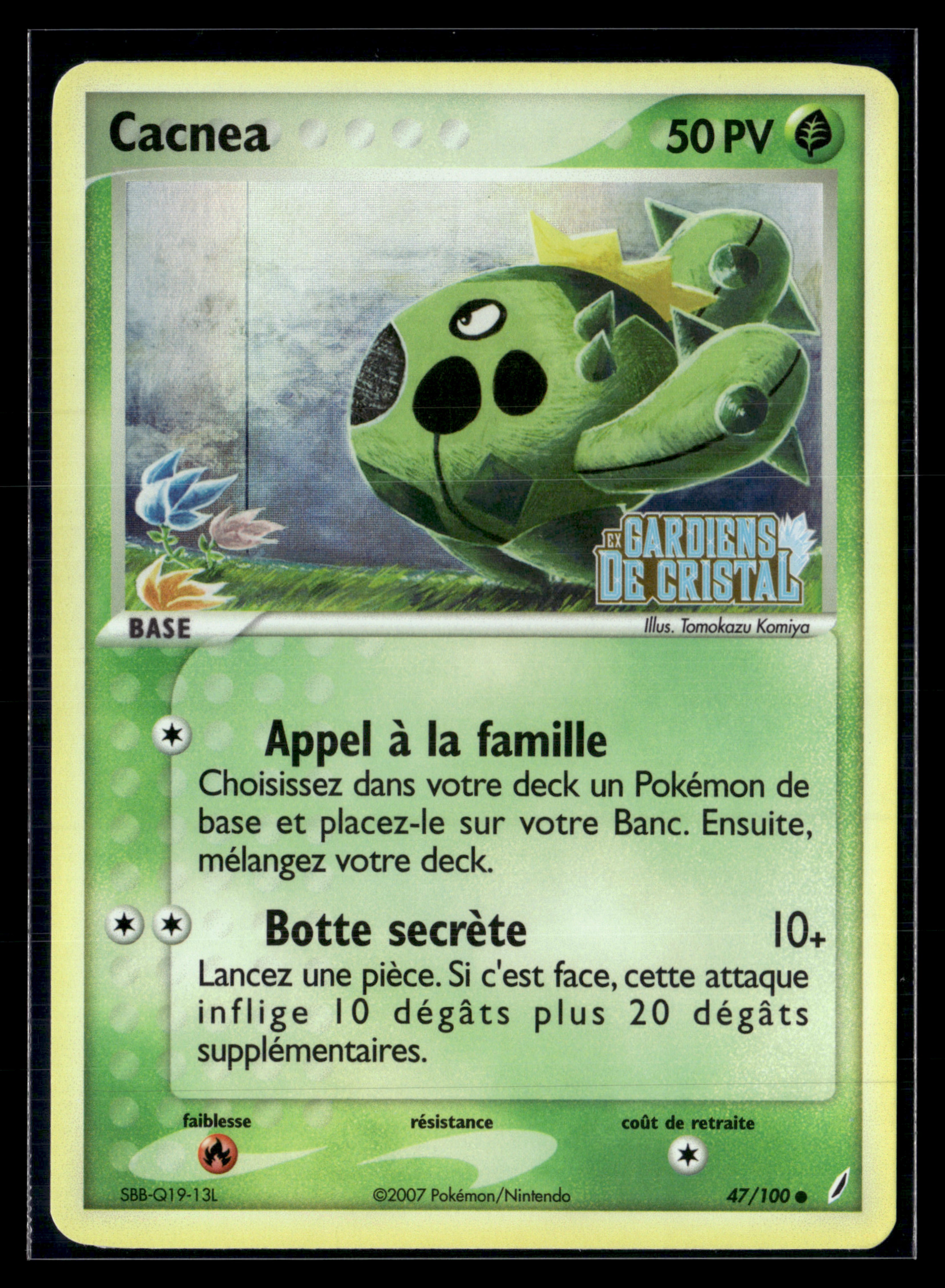 Cacnea 47/100 - Gardiens de Cristal - NM