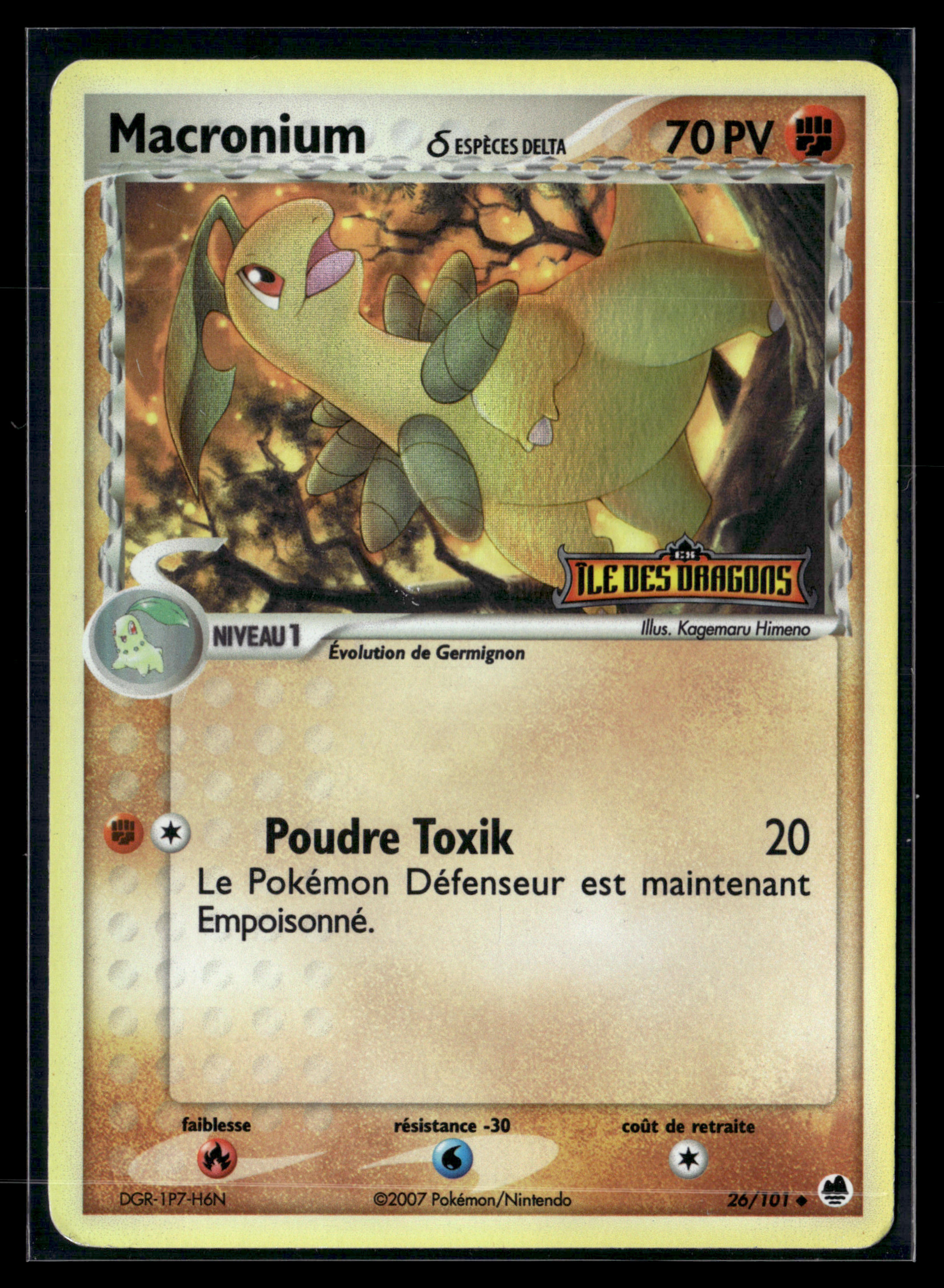 Macronium 26/101 - ĂŽle des Dragons - EXC+