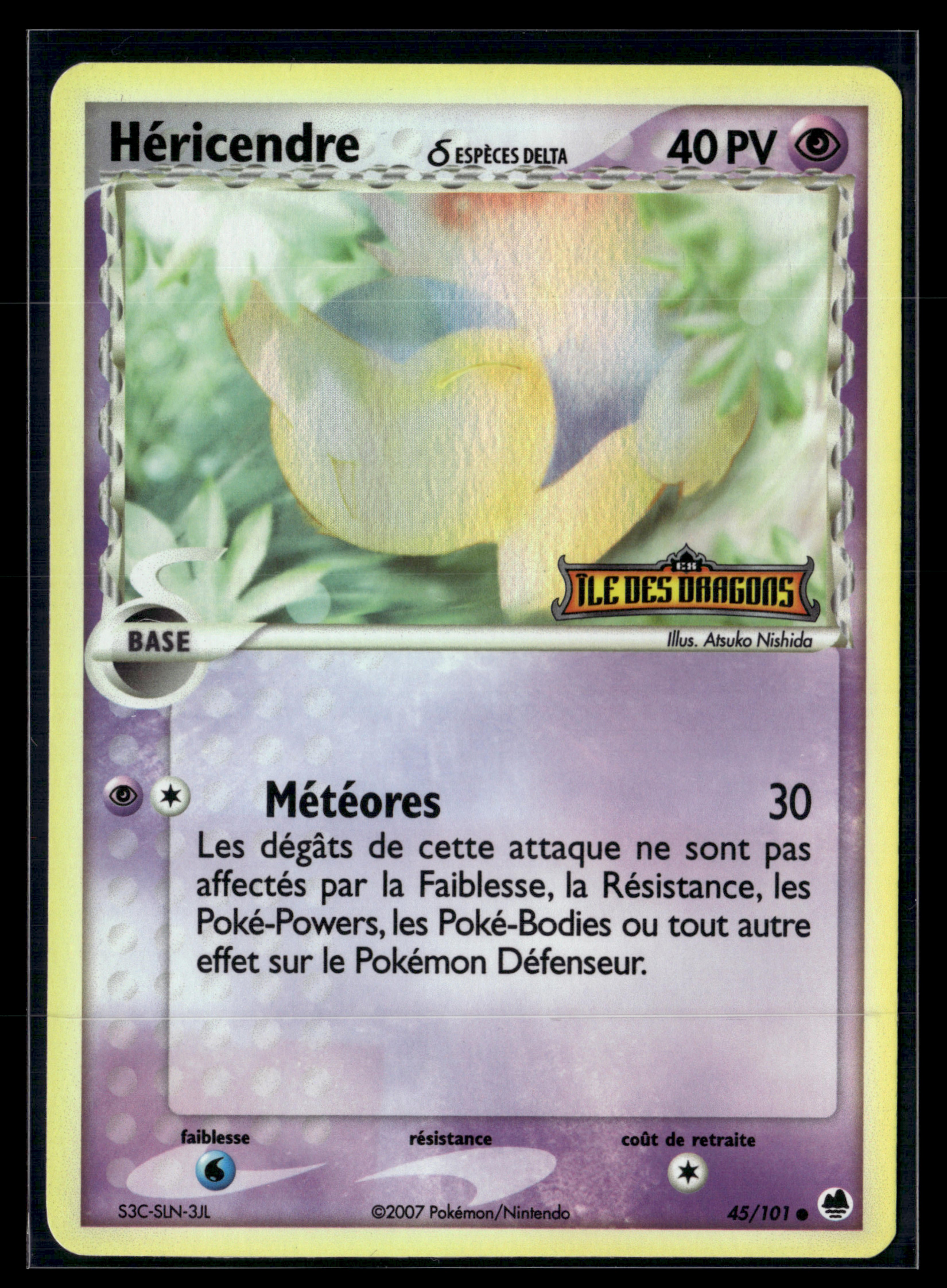 Hericendre 45/101 - Île des Dragons - EXC+