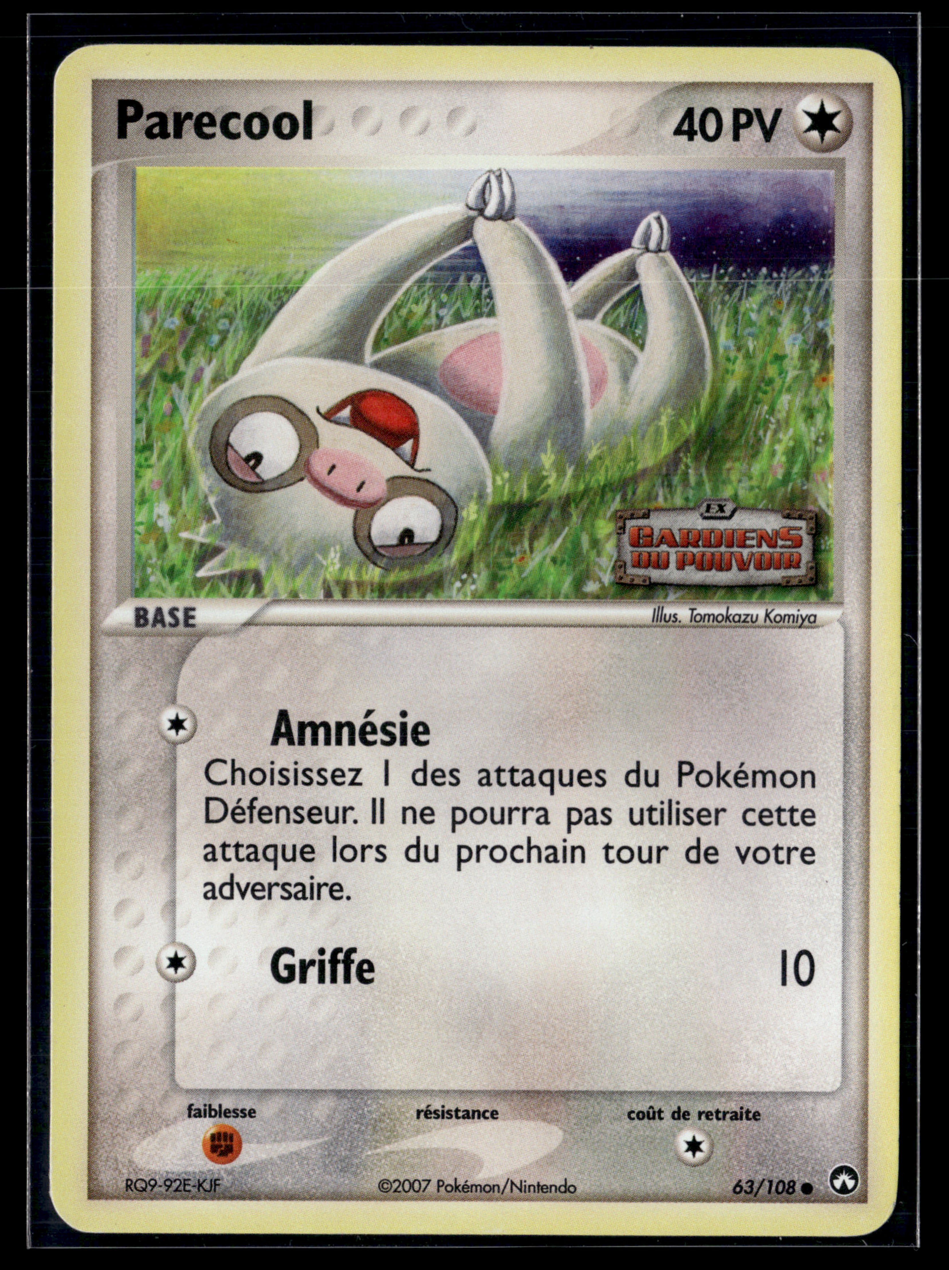 Parecool 63/108 - Gardiens du Pouvoir - EXC