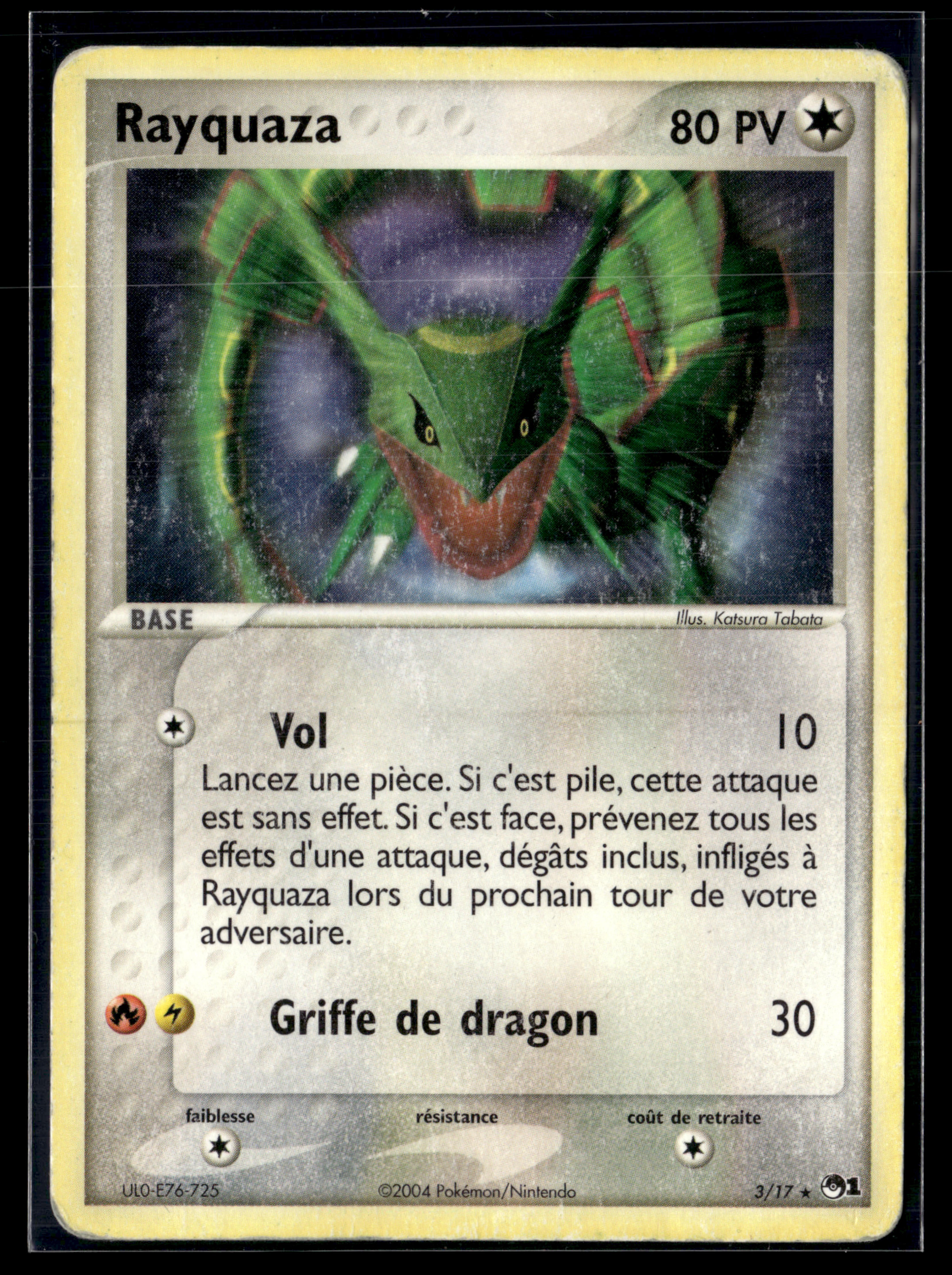 Rayquaza 3/17 pop 1 – TBE