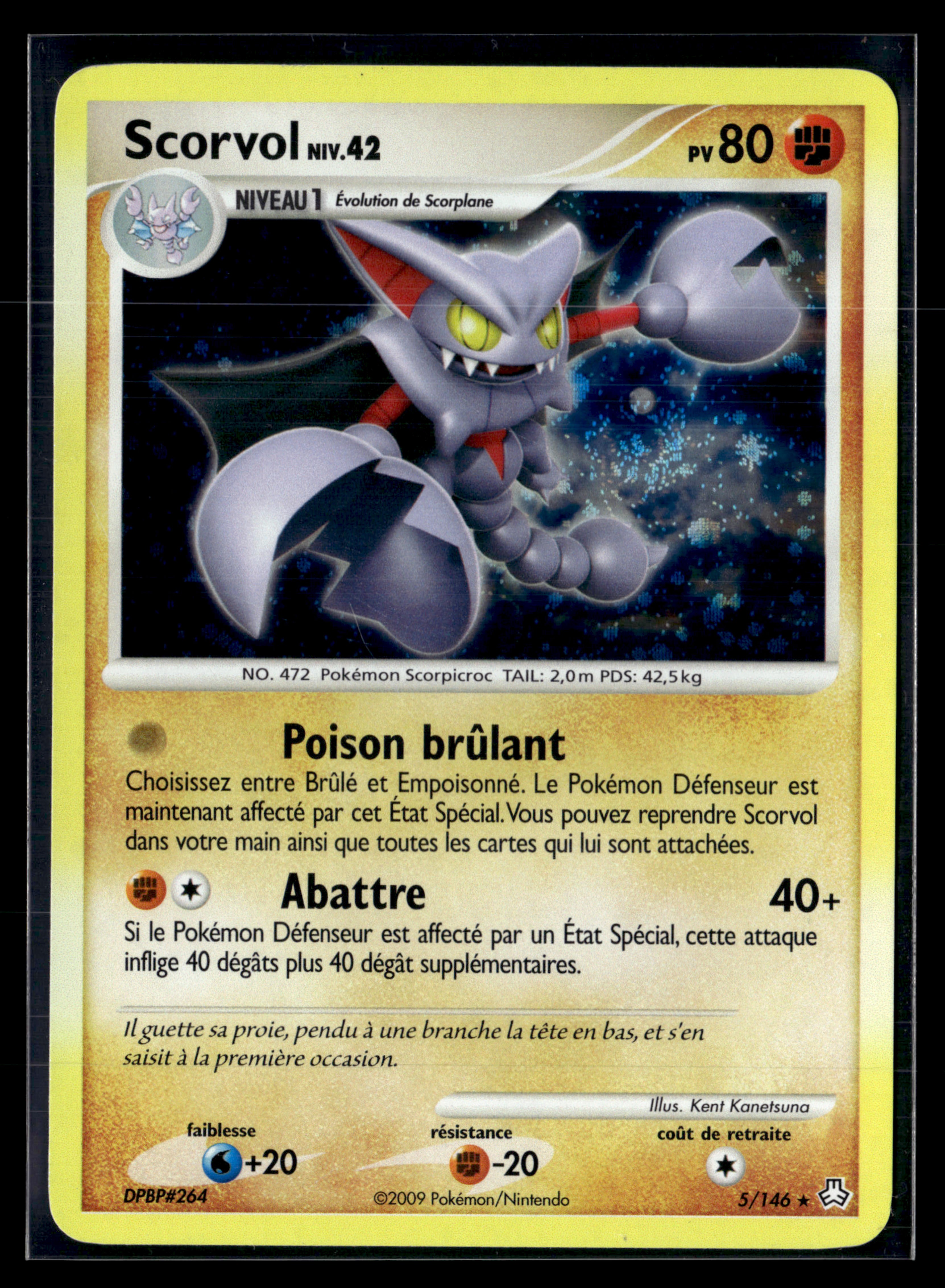 Scorvol 5/146 éveil des légendes – EXC+