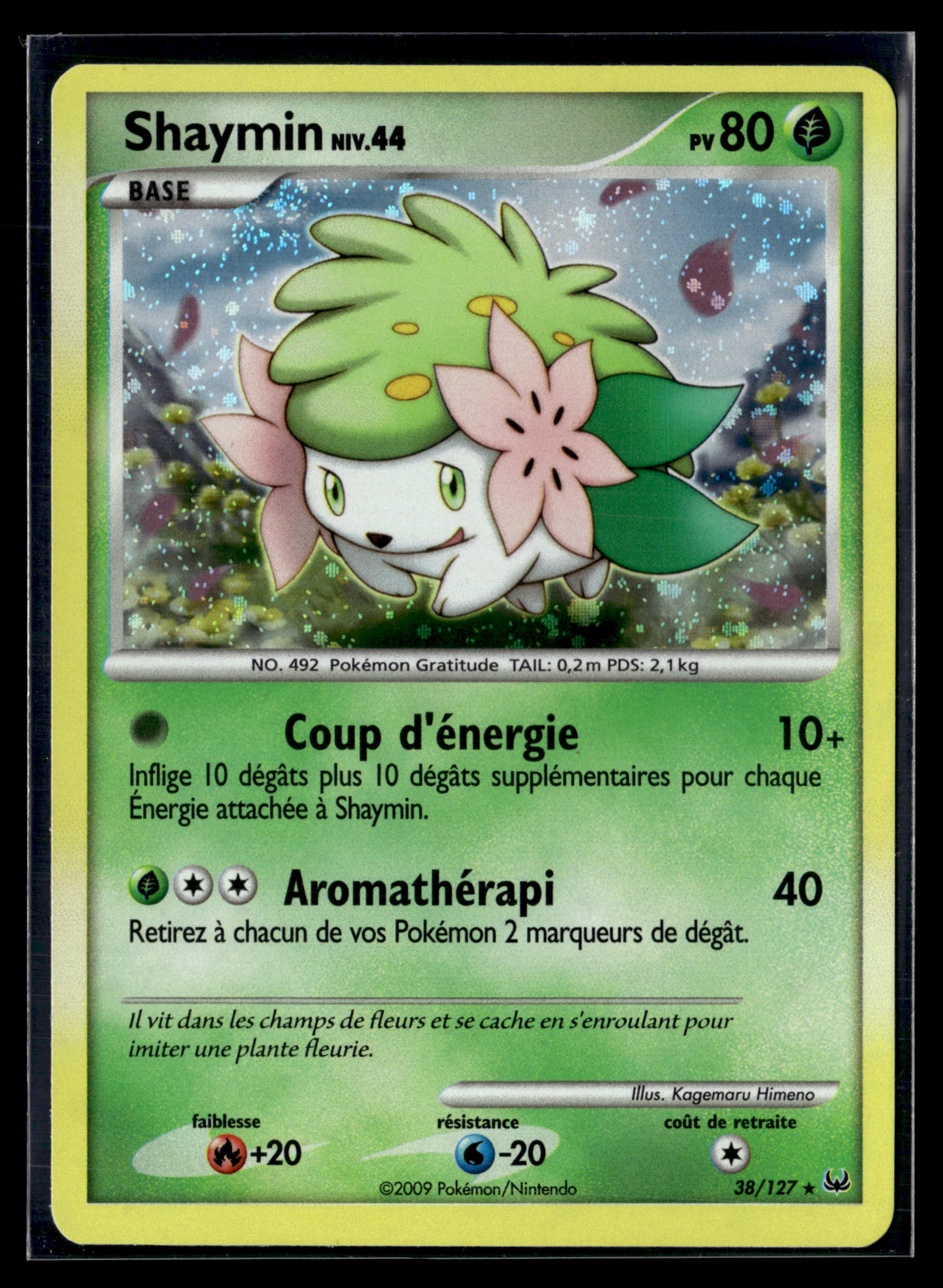 Shaymin 38/127 - Platine - NM