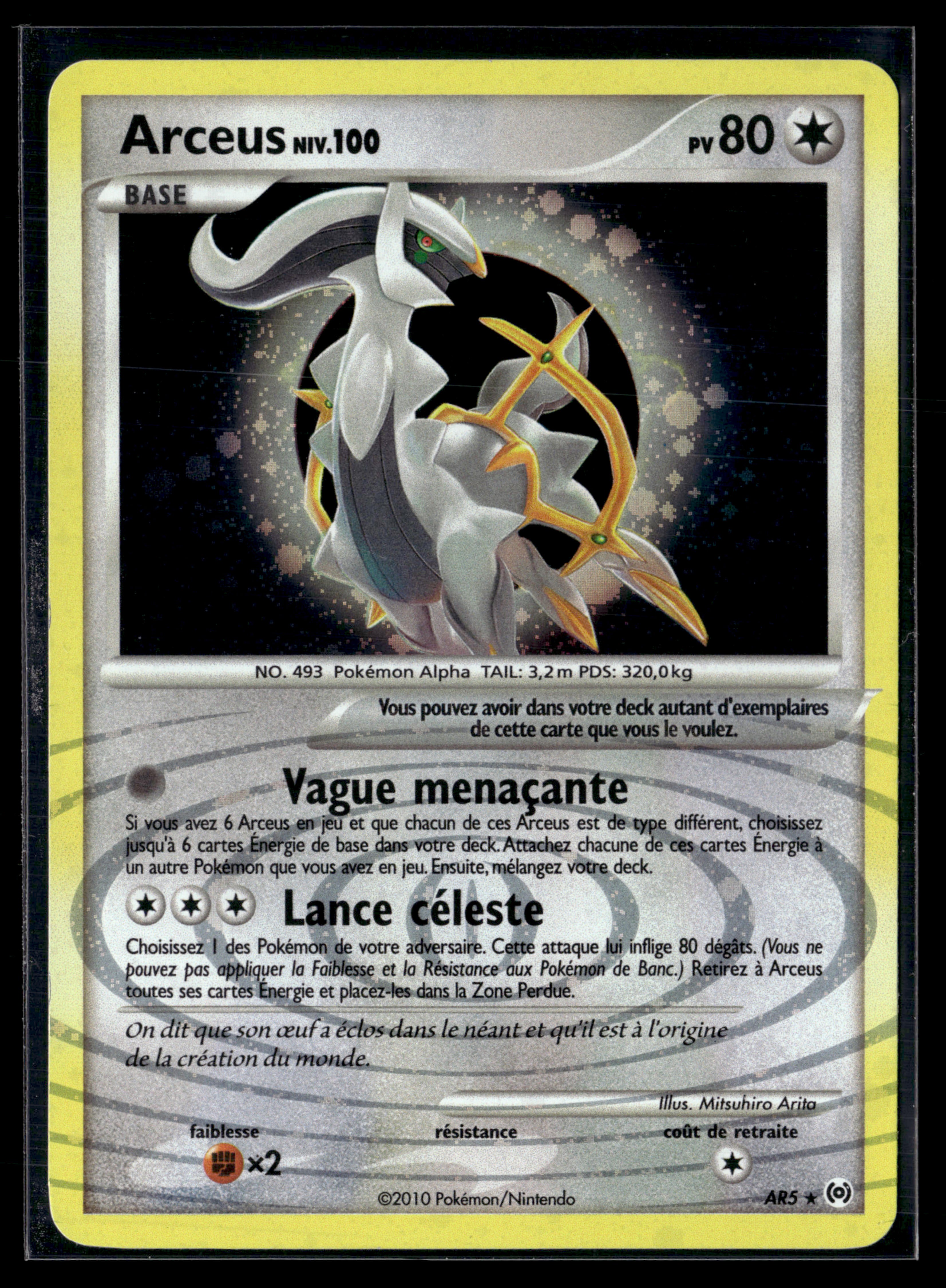 Arceus AR5 Platium Arceus – EXC+