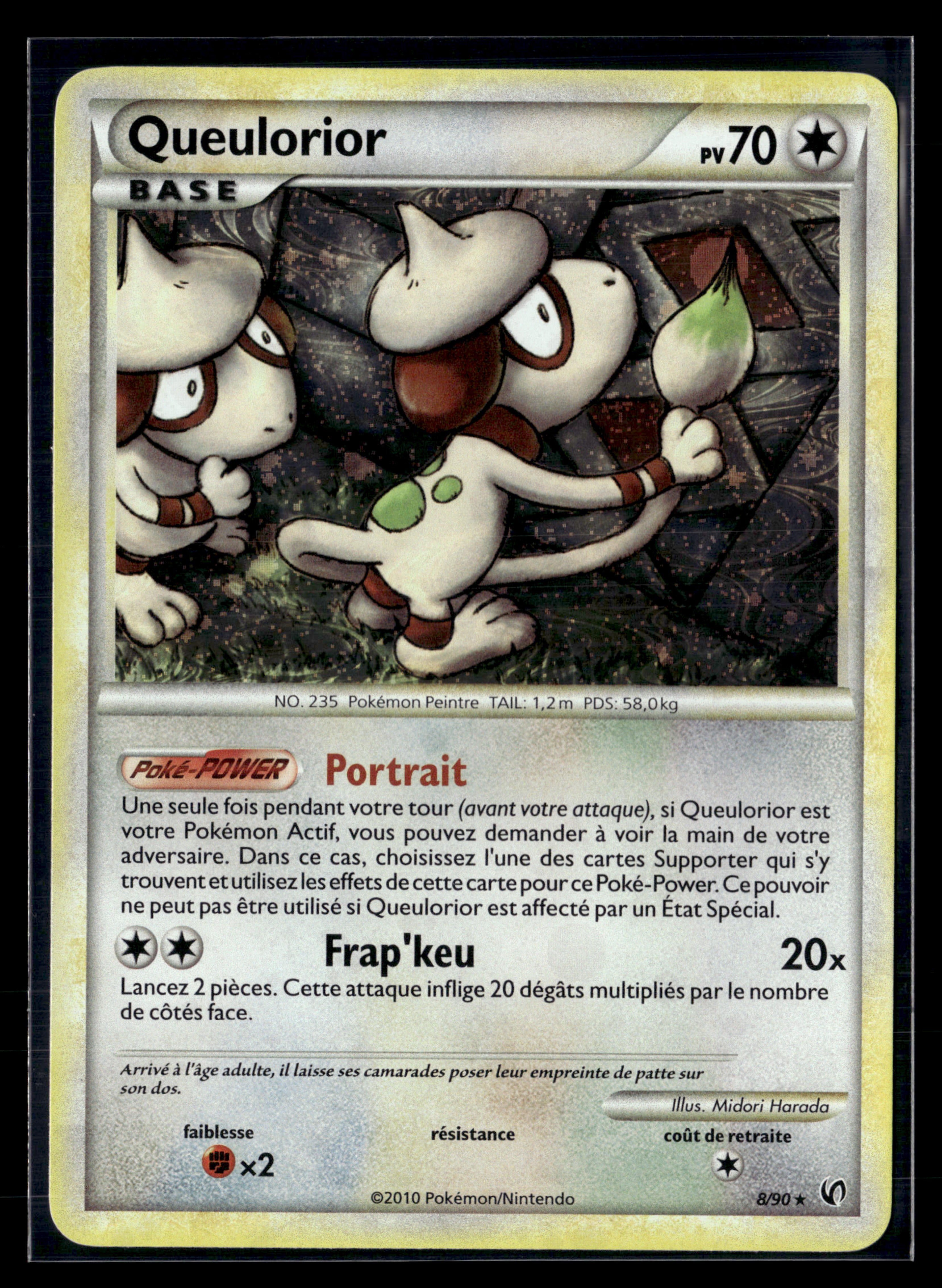 Queulorior 8/90 – Indomptable - MINT