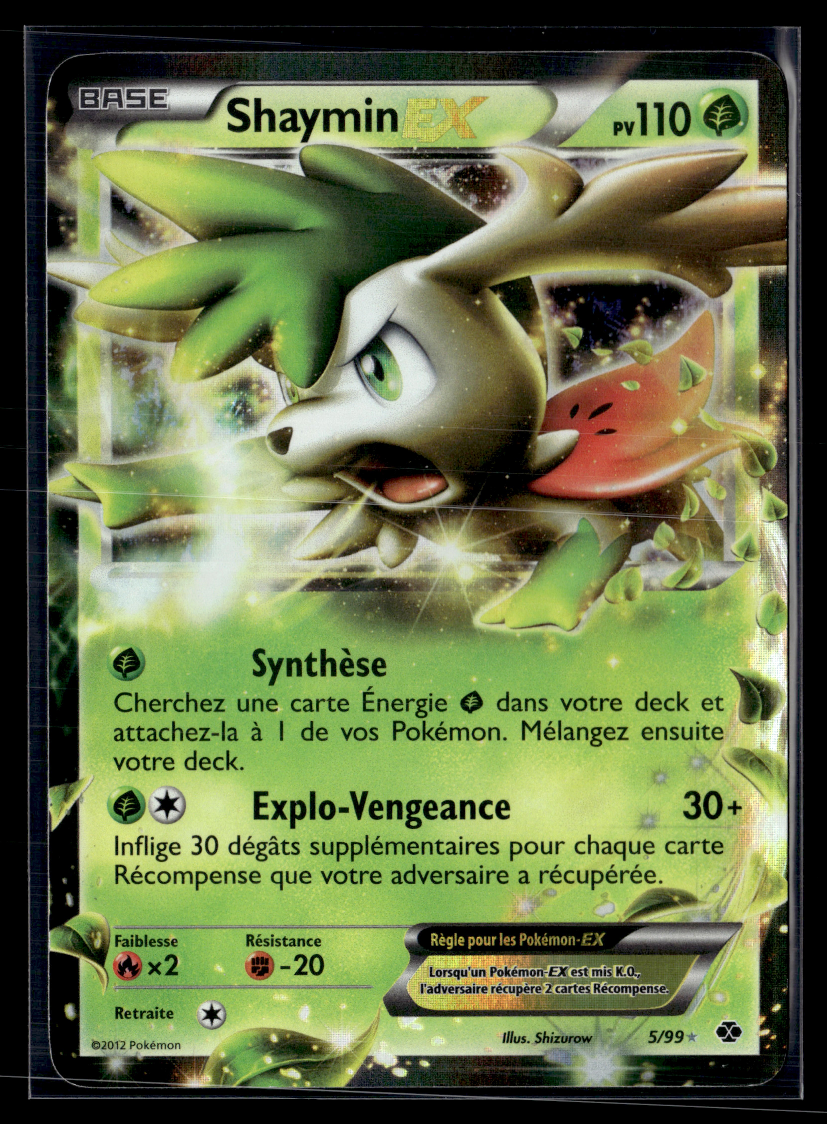 Shaymin 5/99 - Destinées Futures - EXC