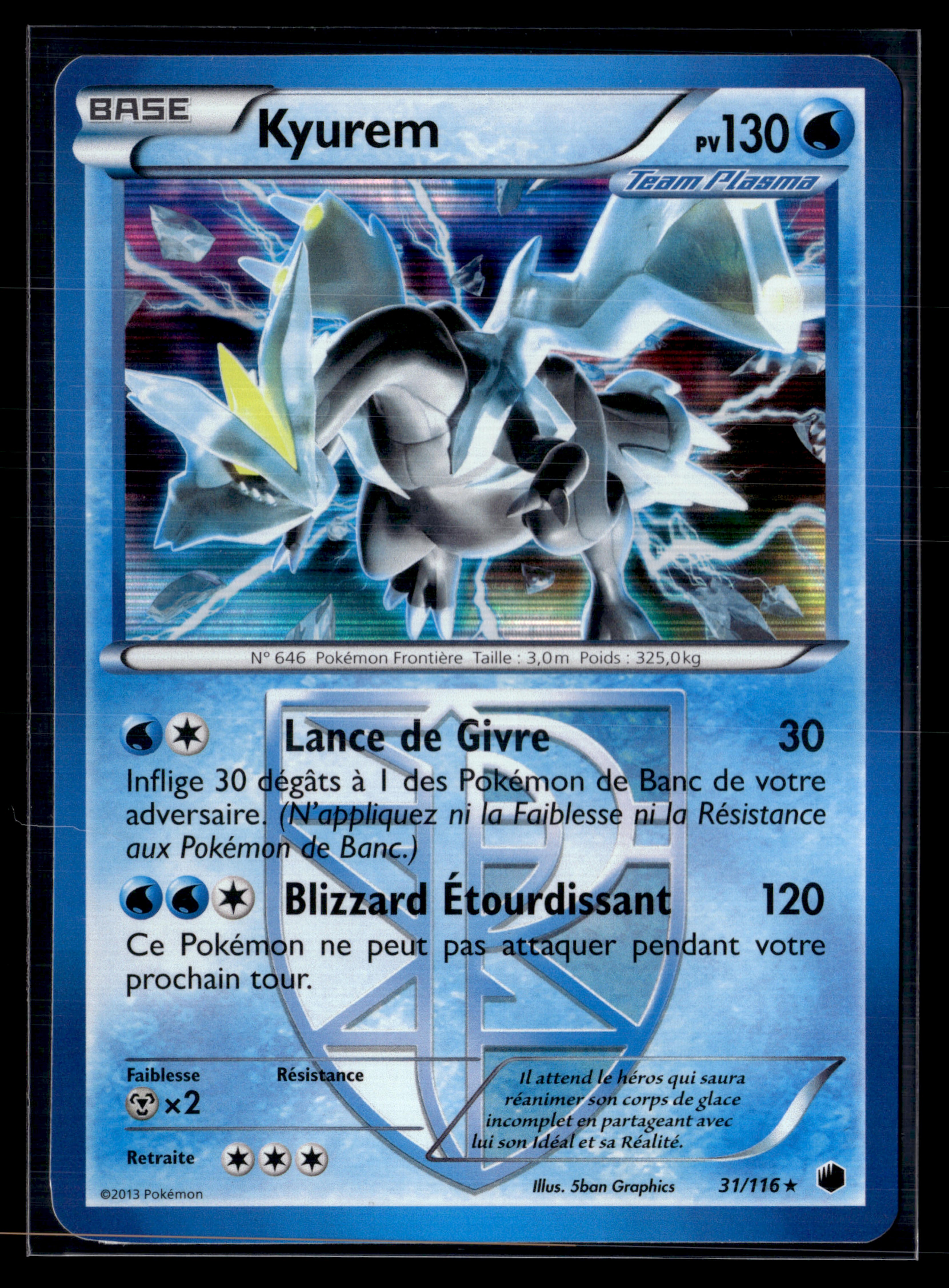 Kyurem 31/116 Glaciation plasma – EXC+