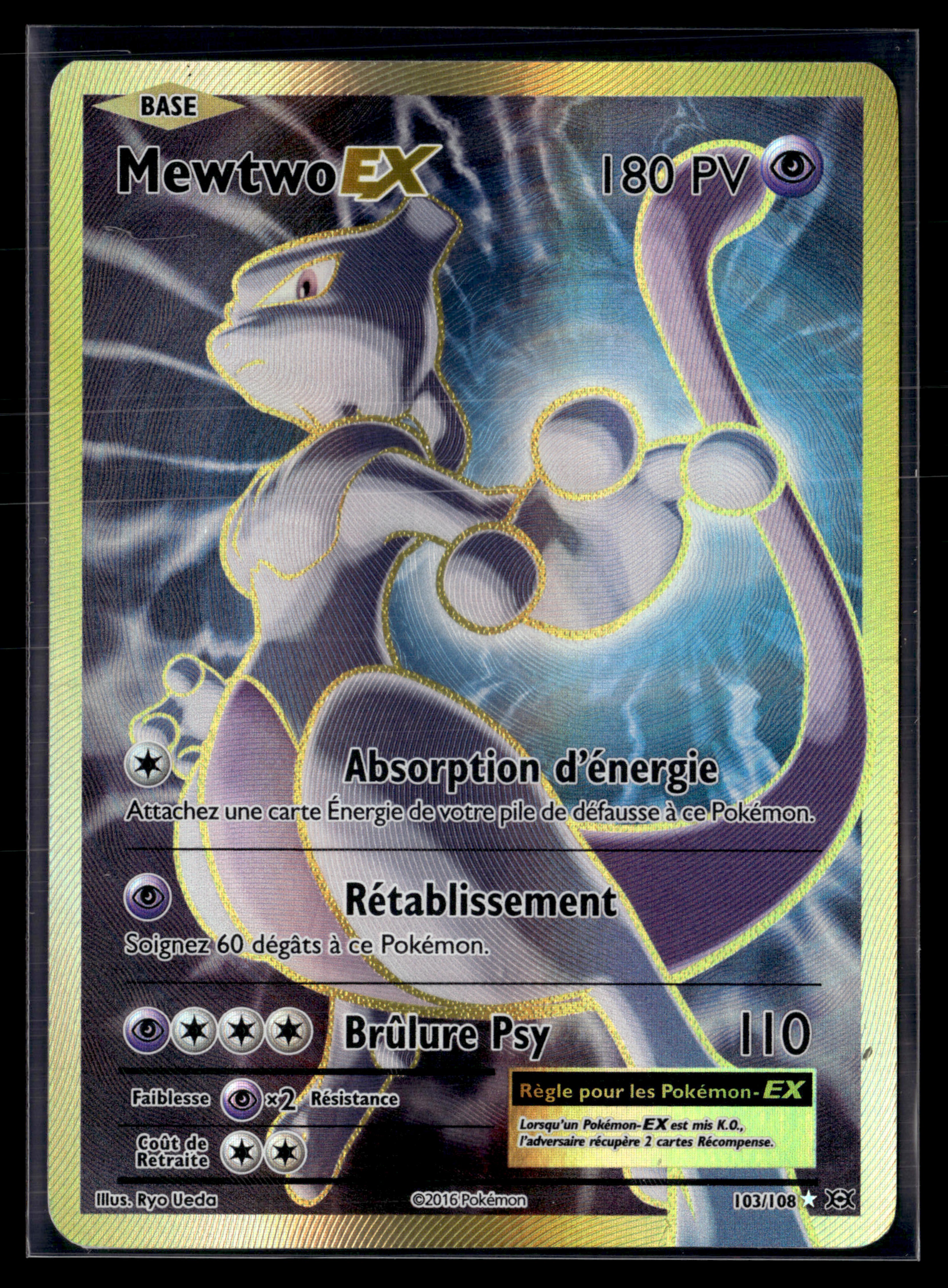 Mewtwo 103/108 XY évolutions – EXC+