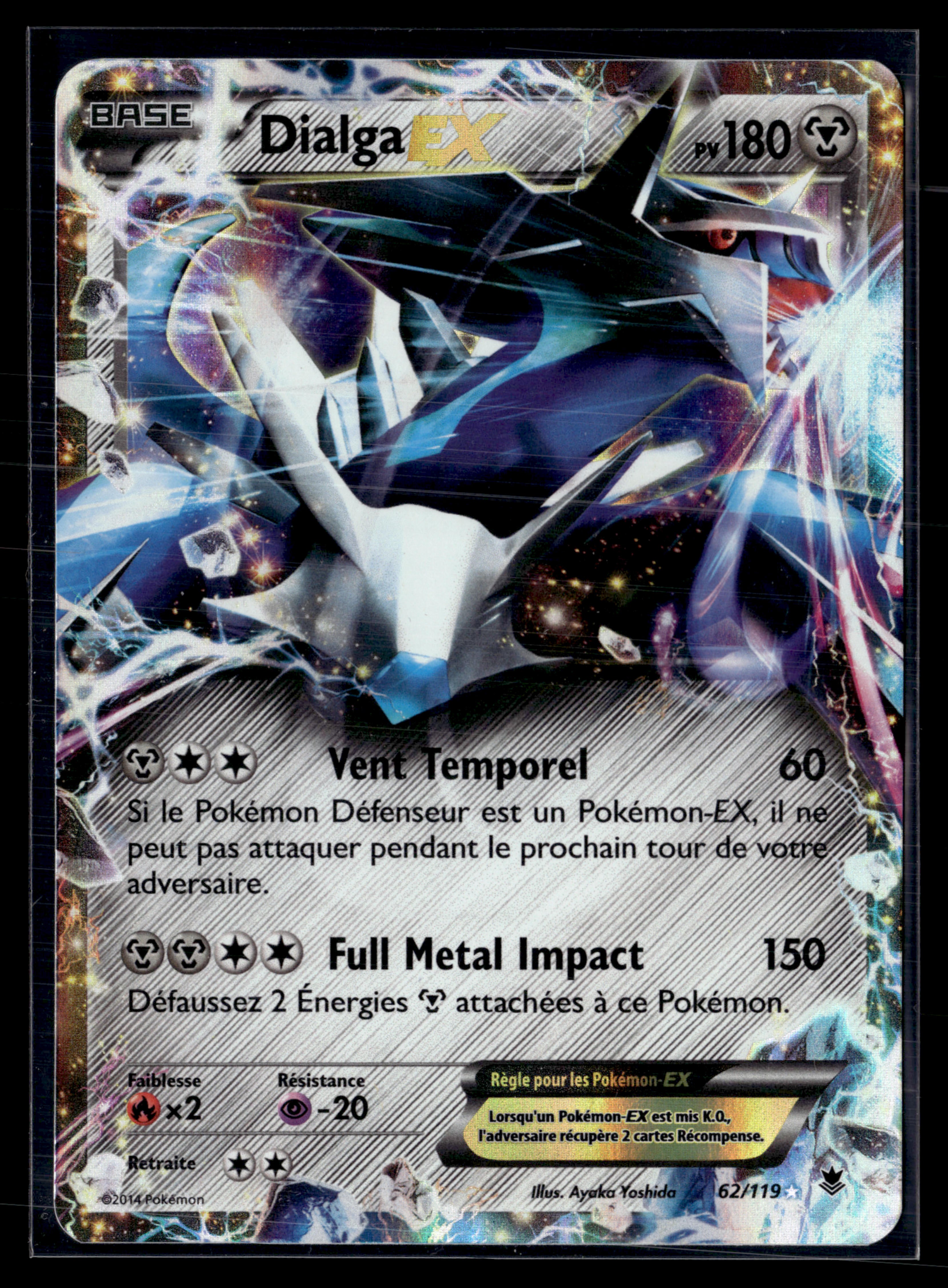Dialga EX 62/119 - Vigueur Spectrale - MINT