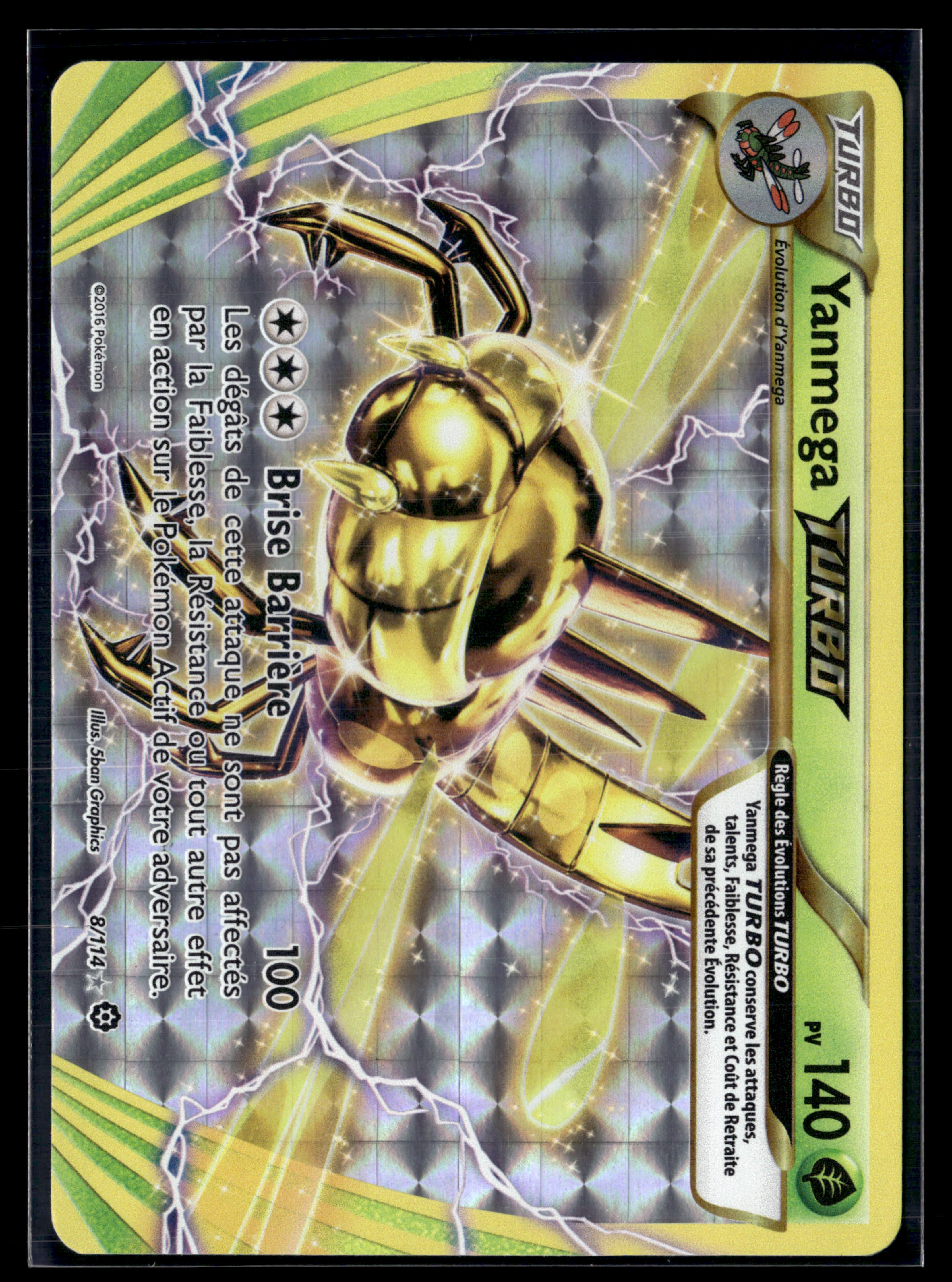 Yanmega turbo 8/114 Offensive vapeur – NM