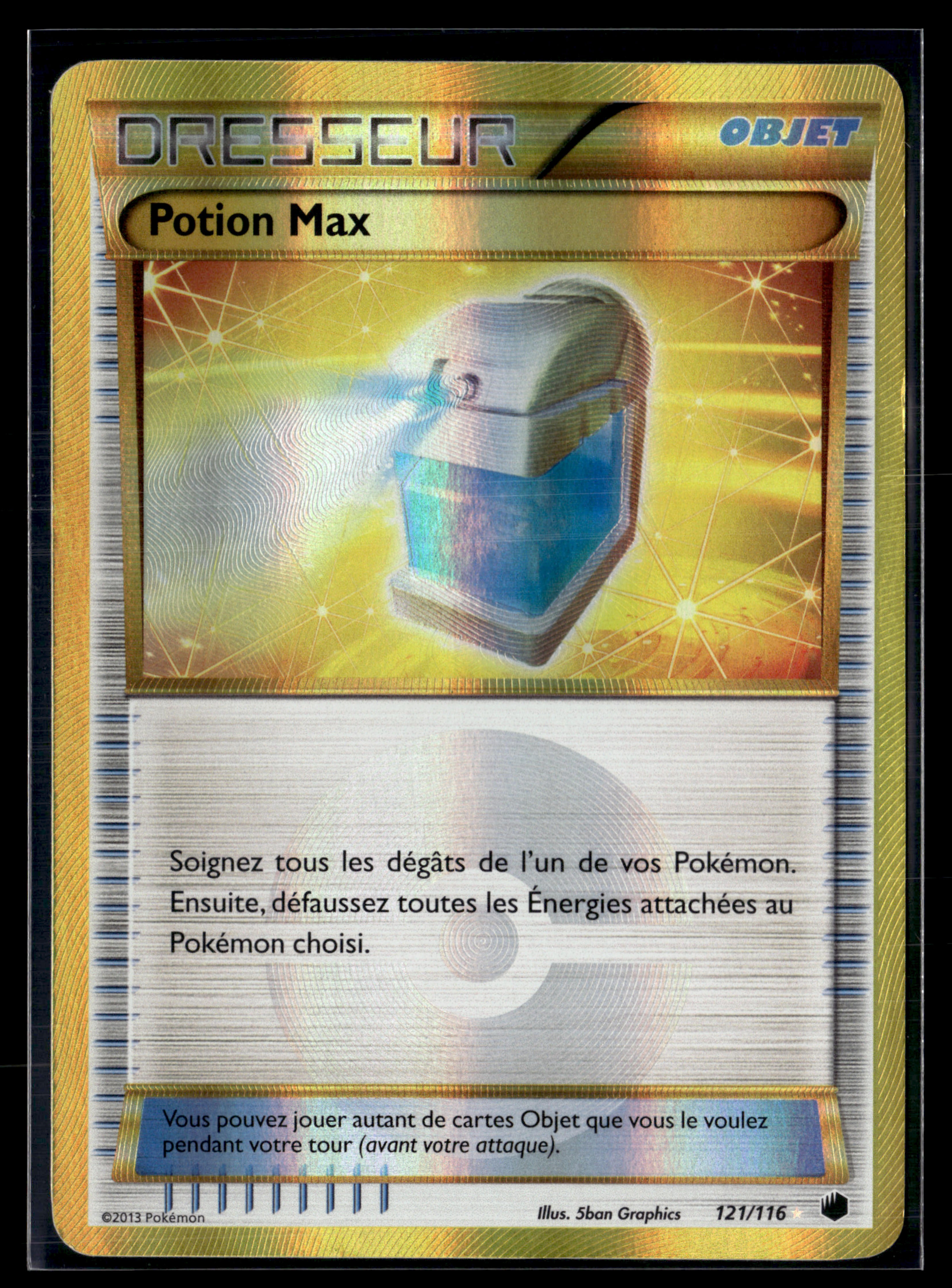 Potion max 121/116 Glaciation plasma - EXC+
