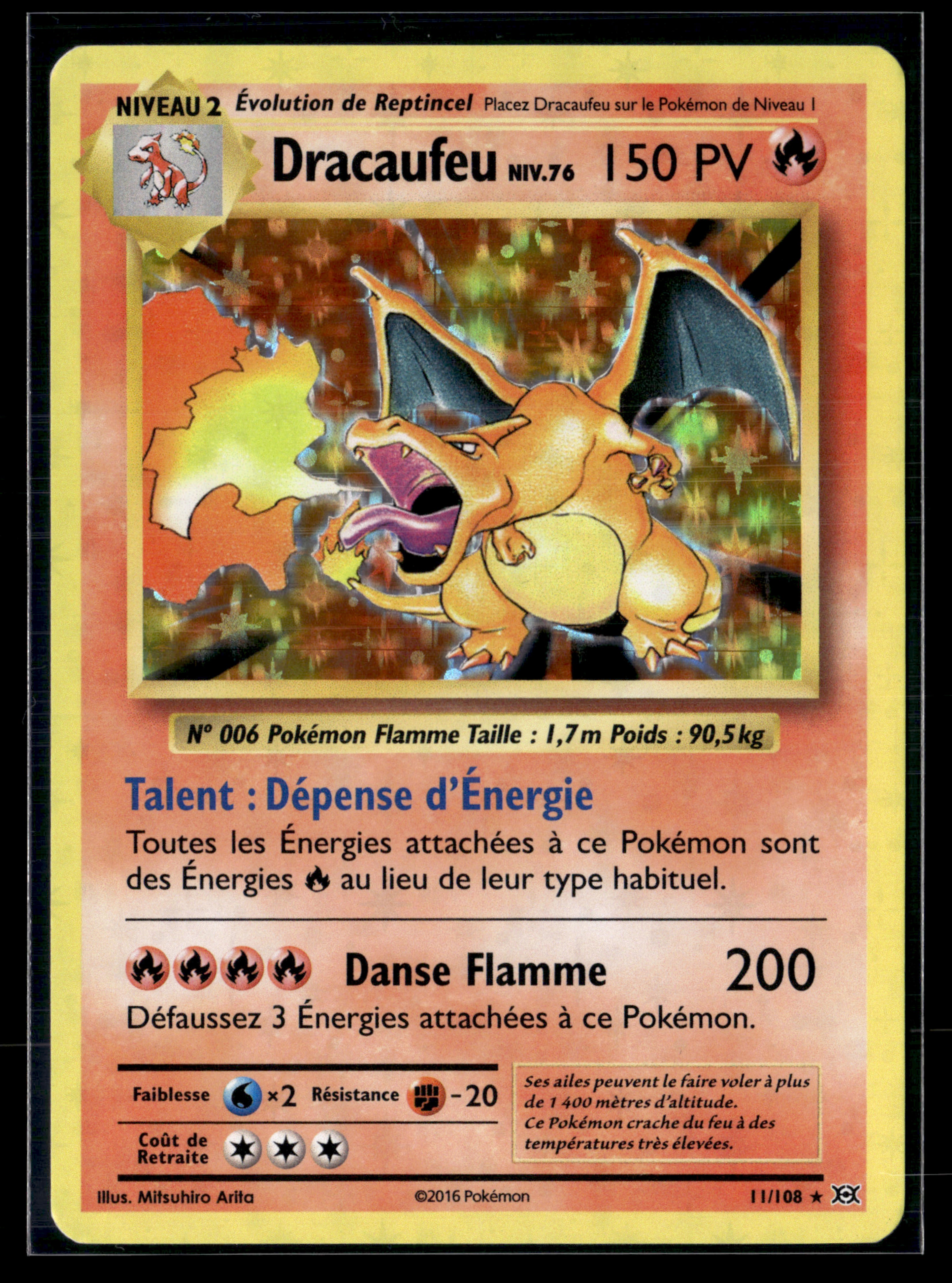 Dracaufeu 11/108 Evolutions – NM