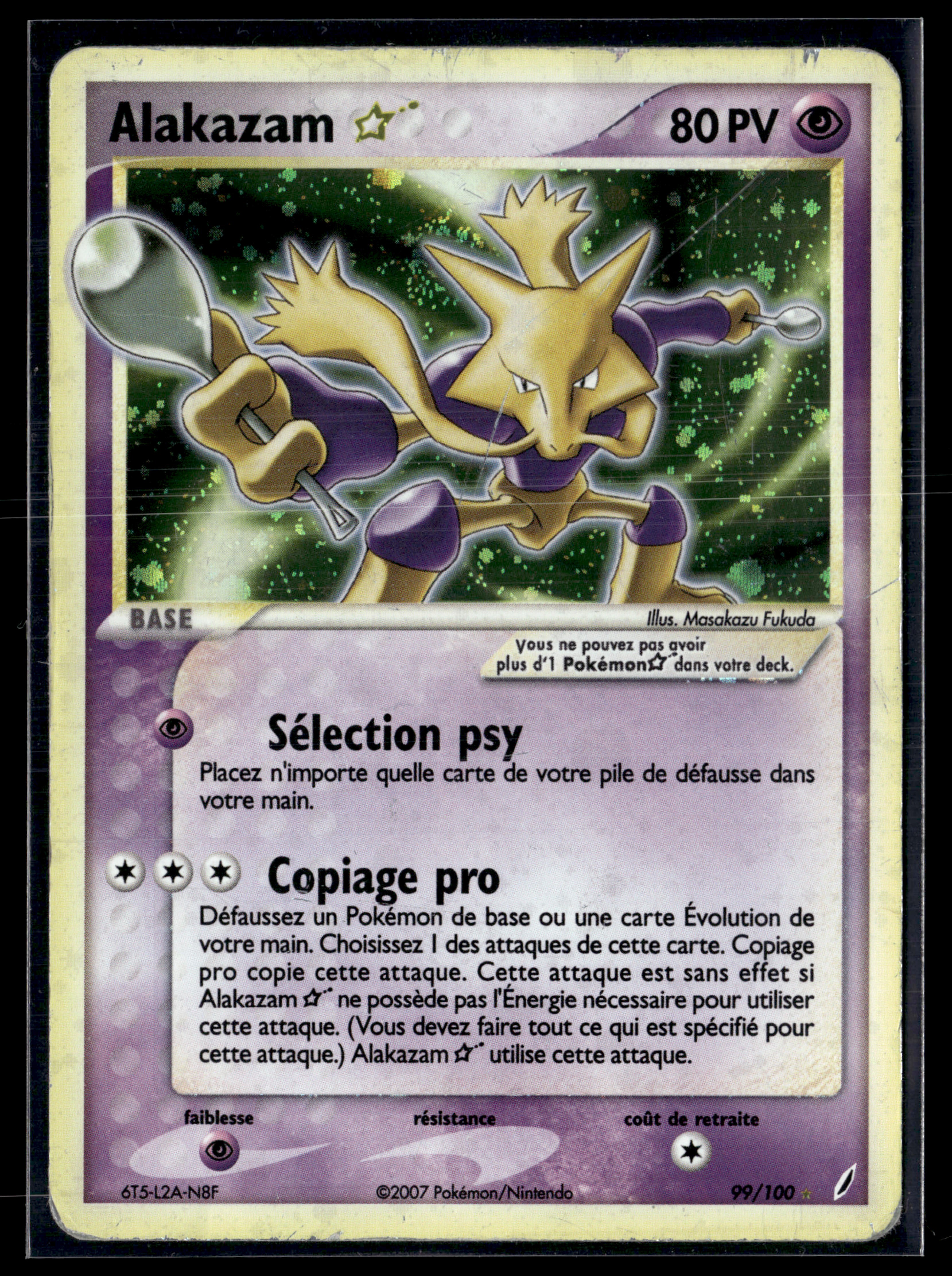 Alakazam 99/100 Gardiens de Cristal | GOOD