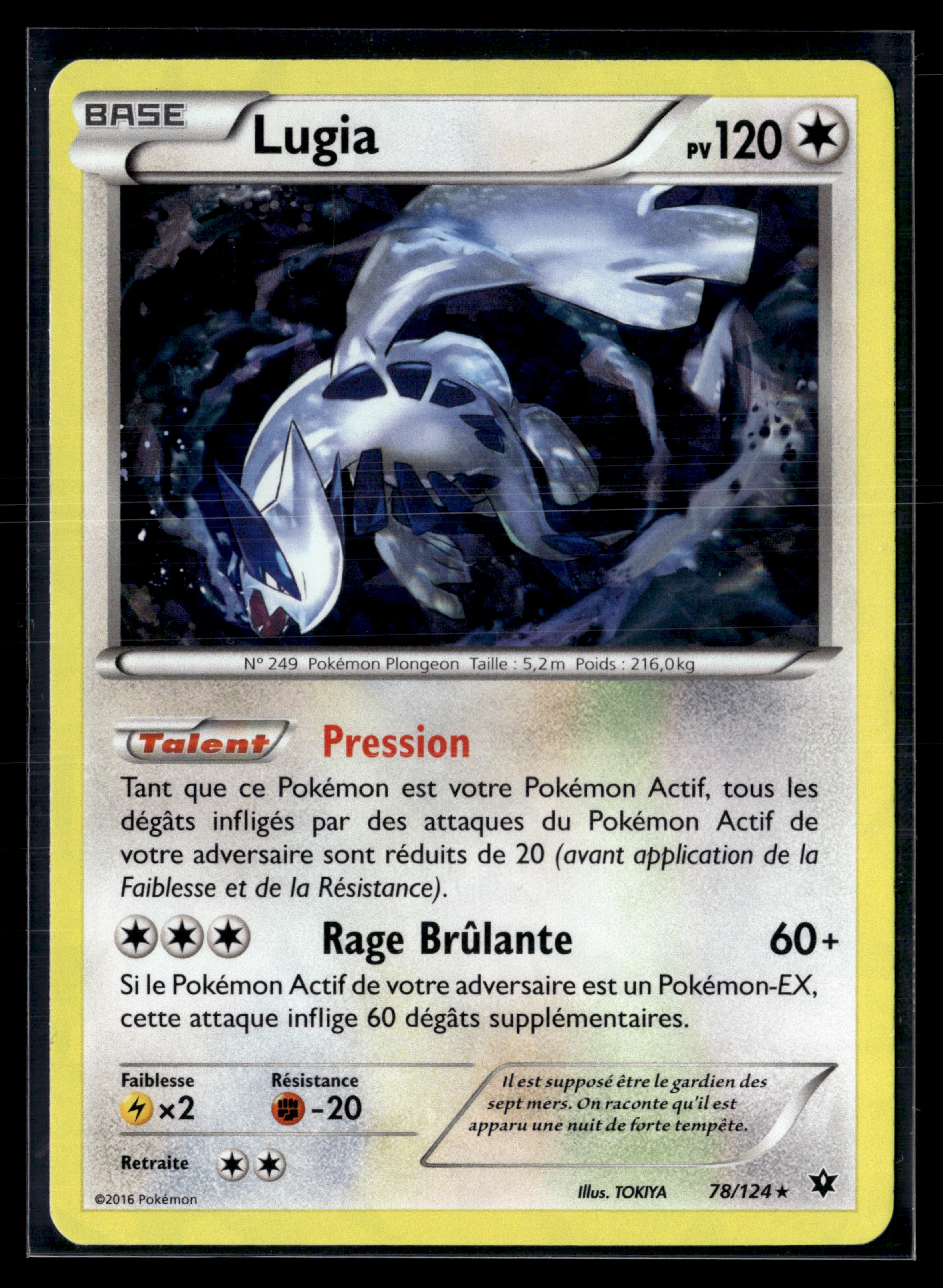 Lugia 78/124 Impact des destins – MINT