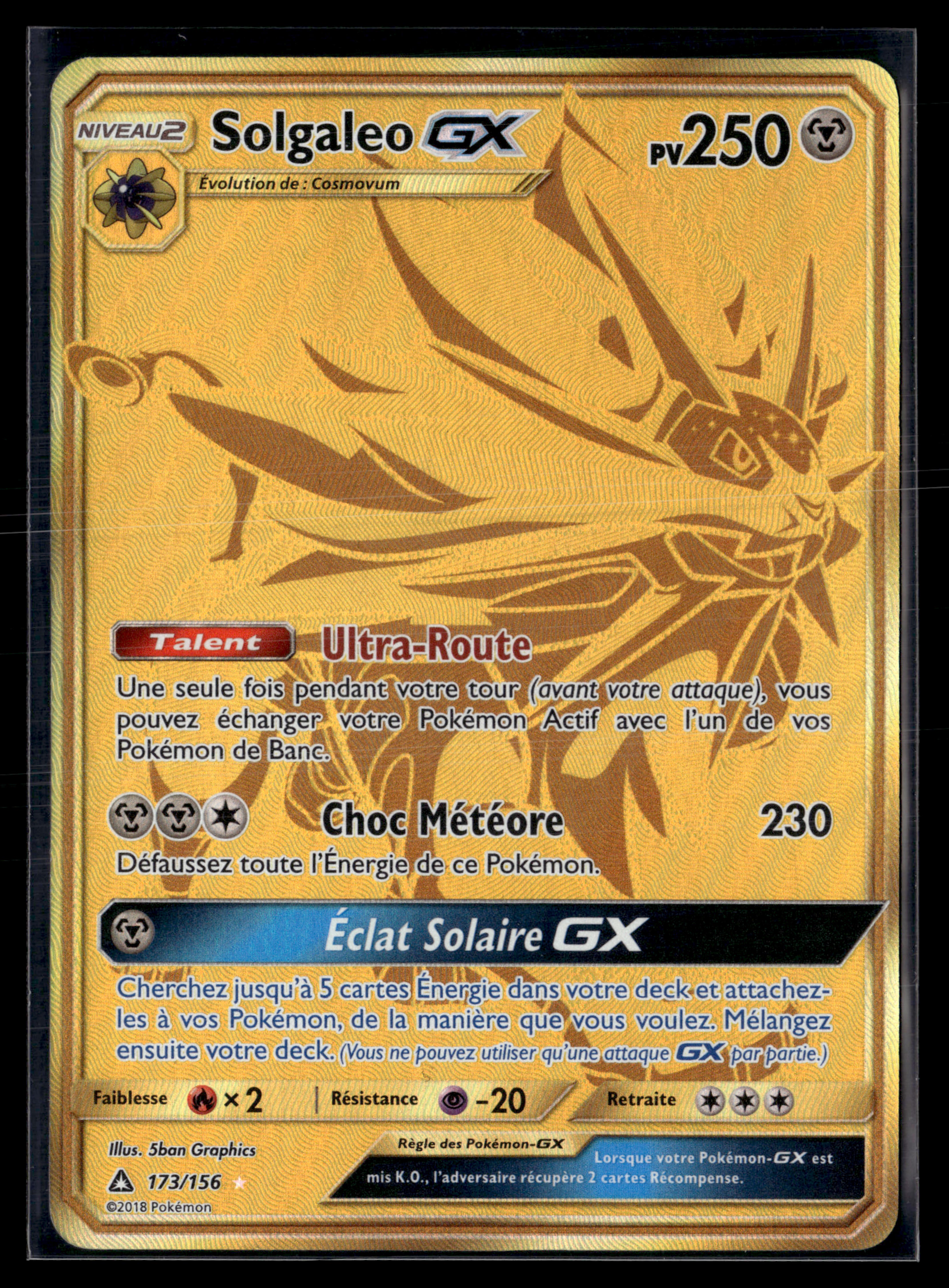 Solgaleo 173/156 - Ultra prisme - MINT