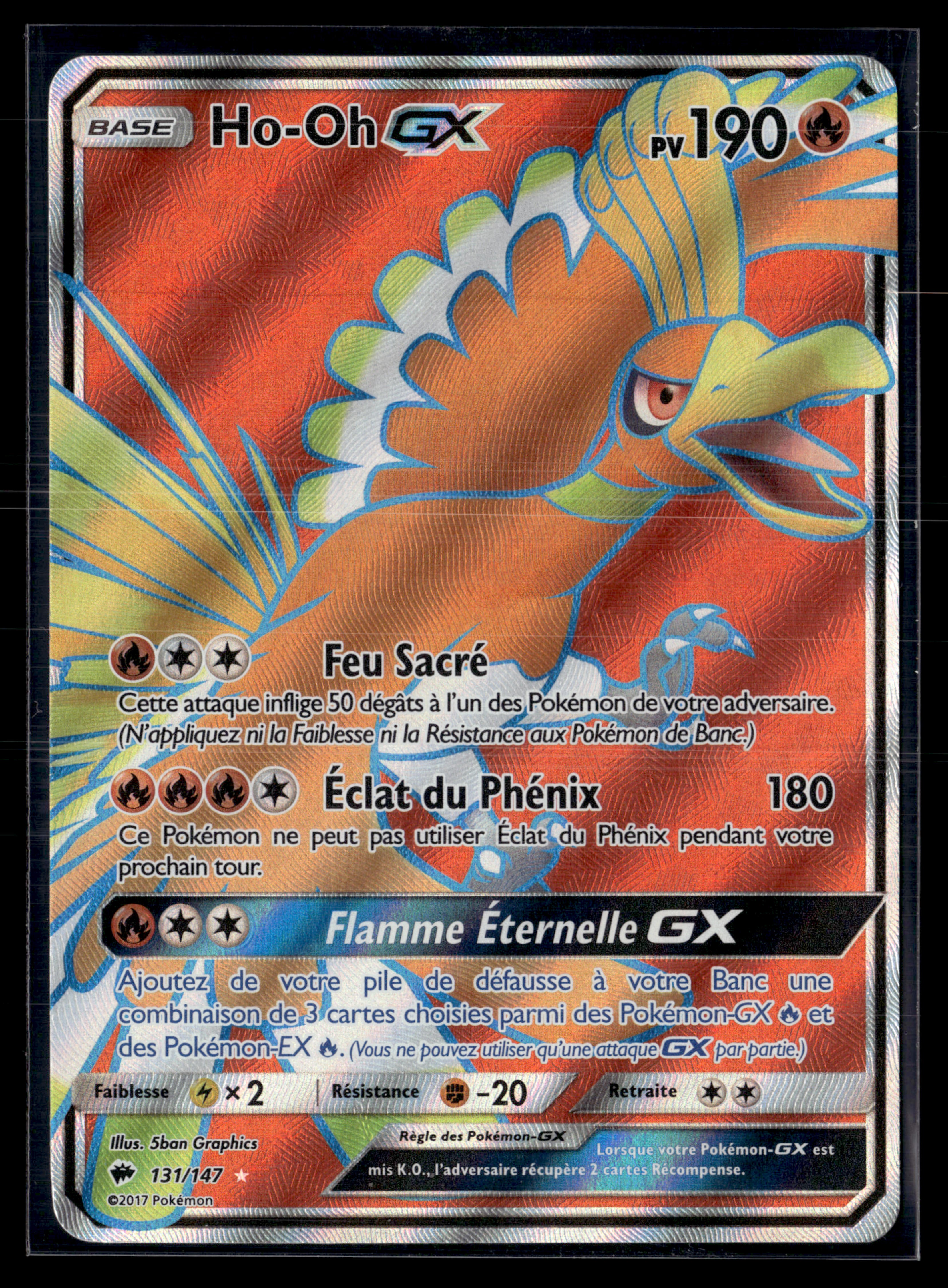 Ho-oh GX 131/147 Ombres ardentes – NM