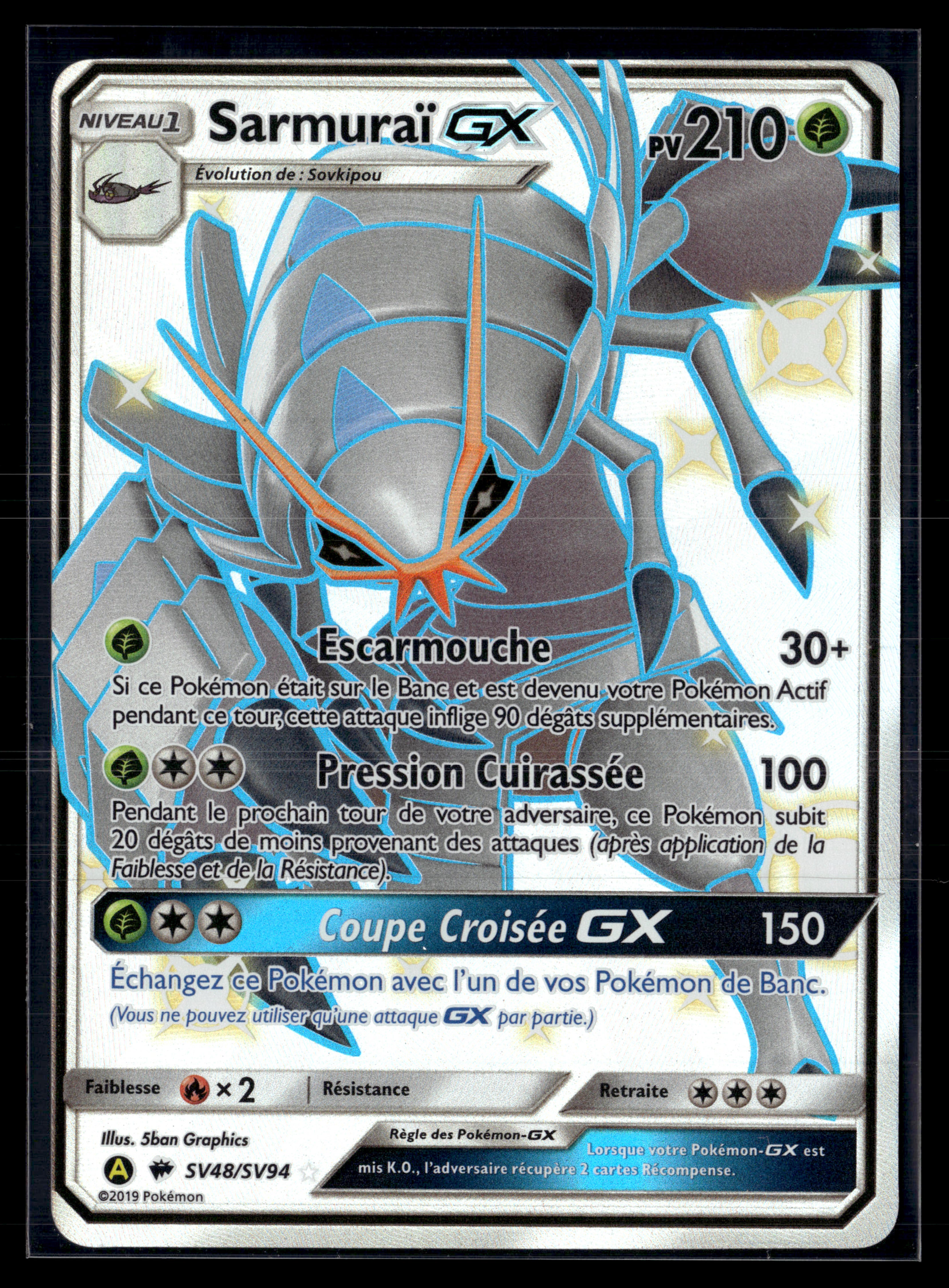 Sarmuraï GX sv48/sv94 – Destinées Occultes - MINT