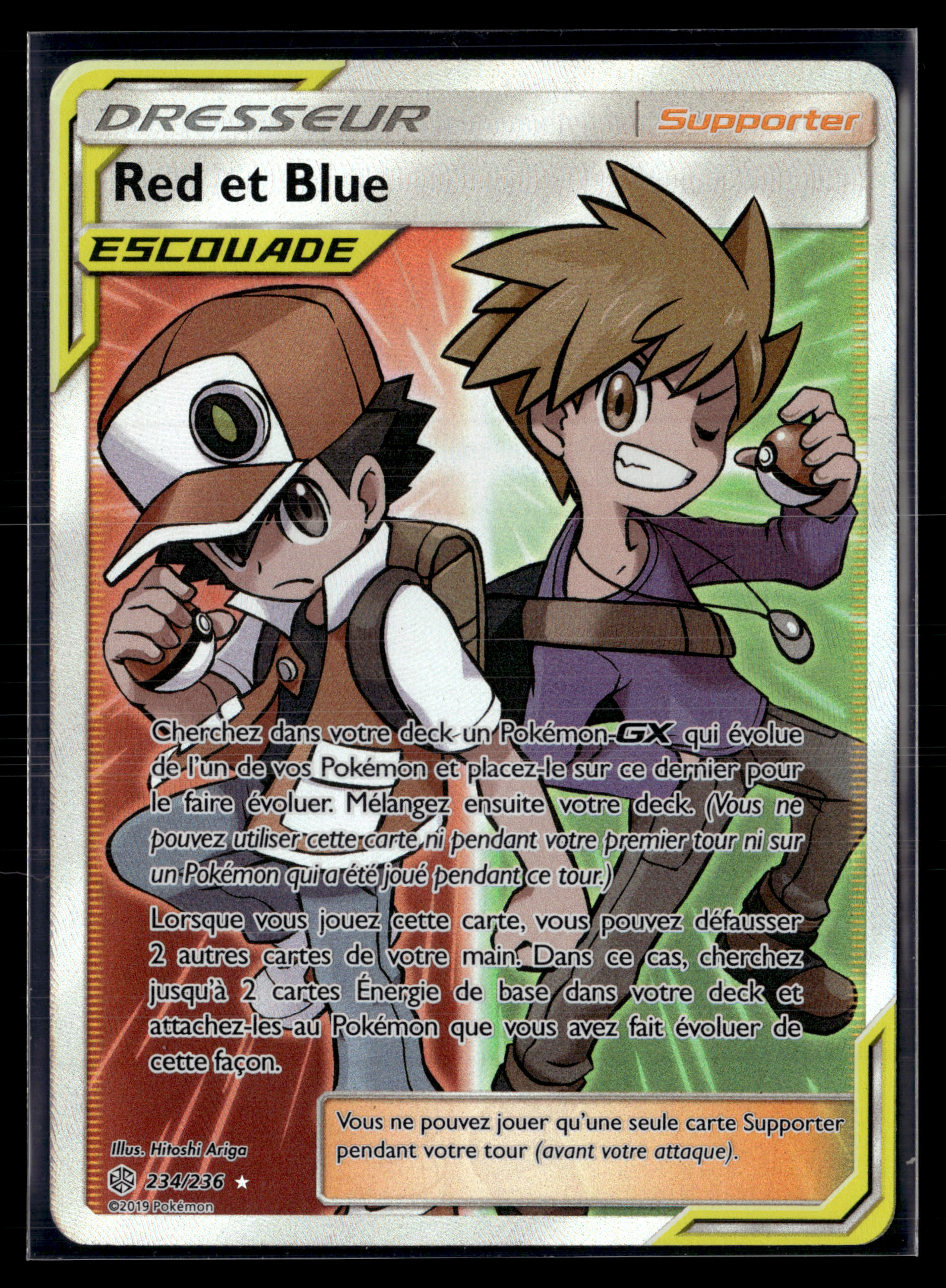 Red et Blue 234/236 Eclispe cosmique – NM