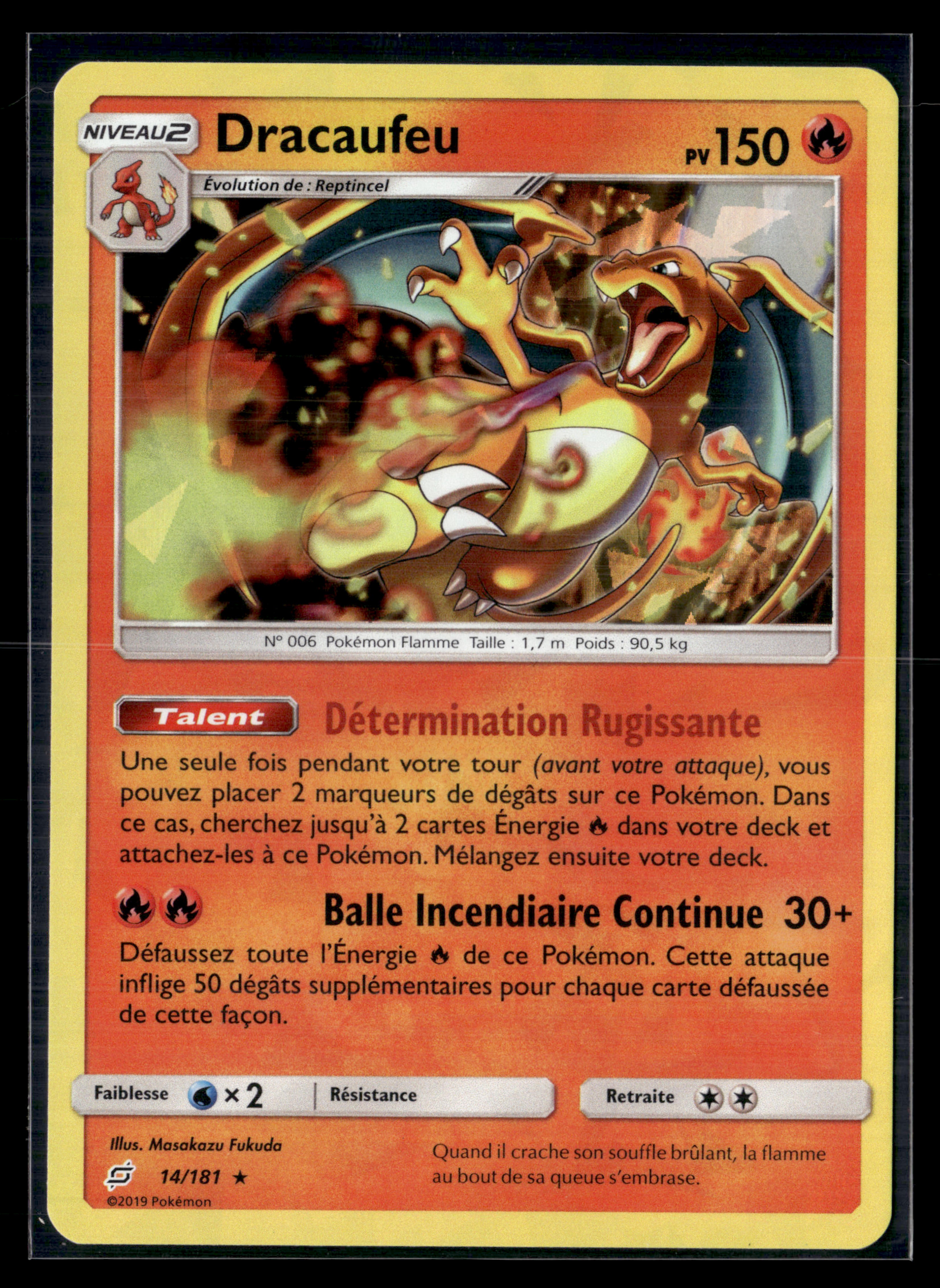 Dracaufeu 14/181 Duo de choc – MINT