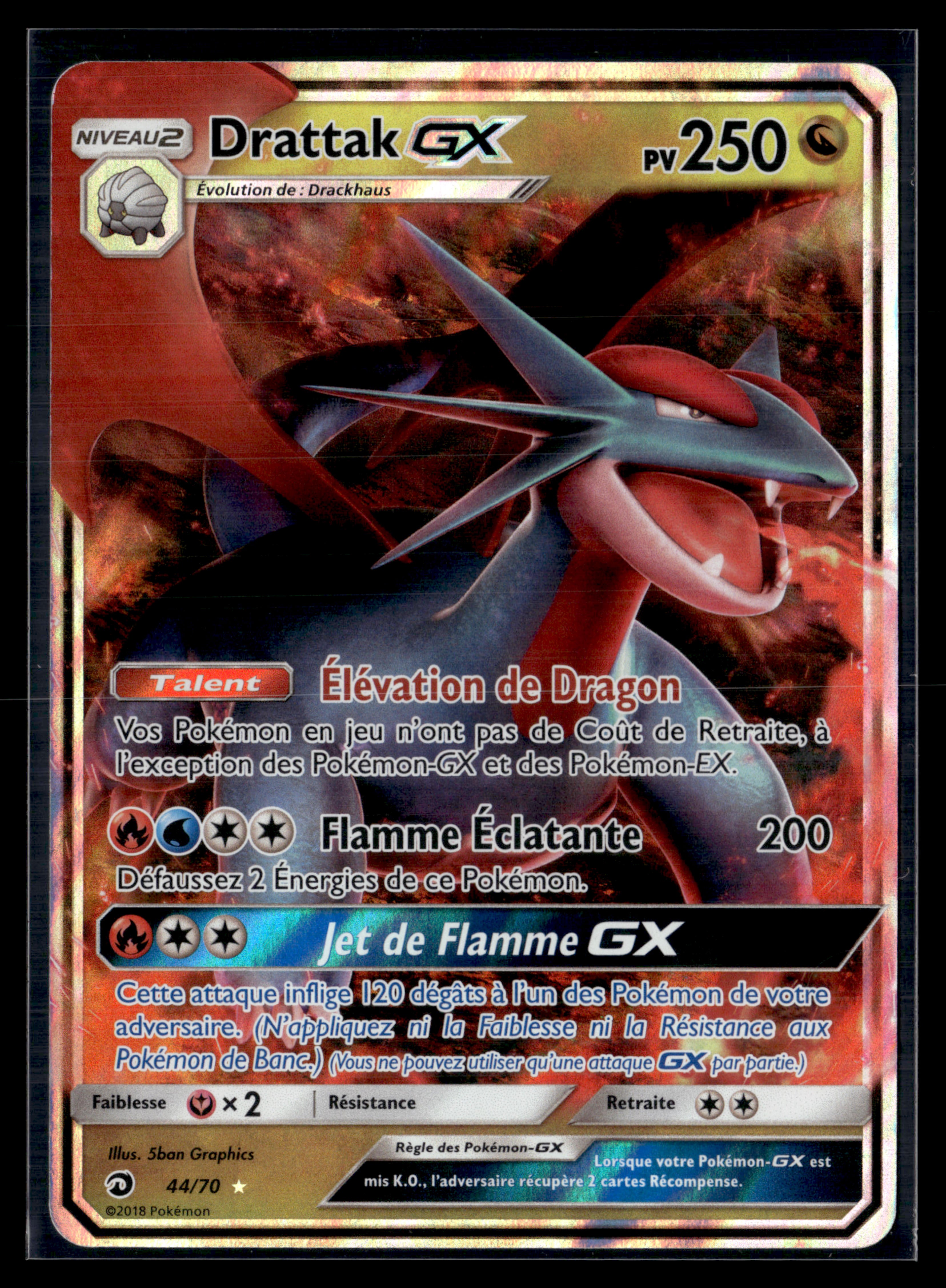 Drattak GX 44/70 - Majesté des Dragons - NM