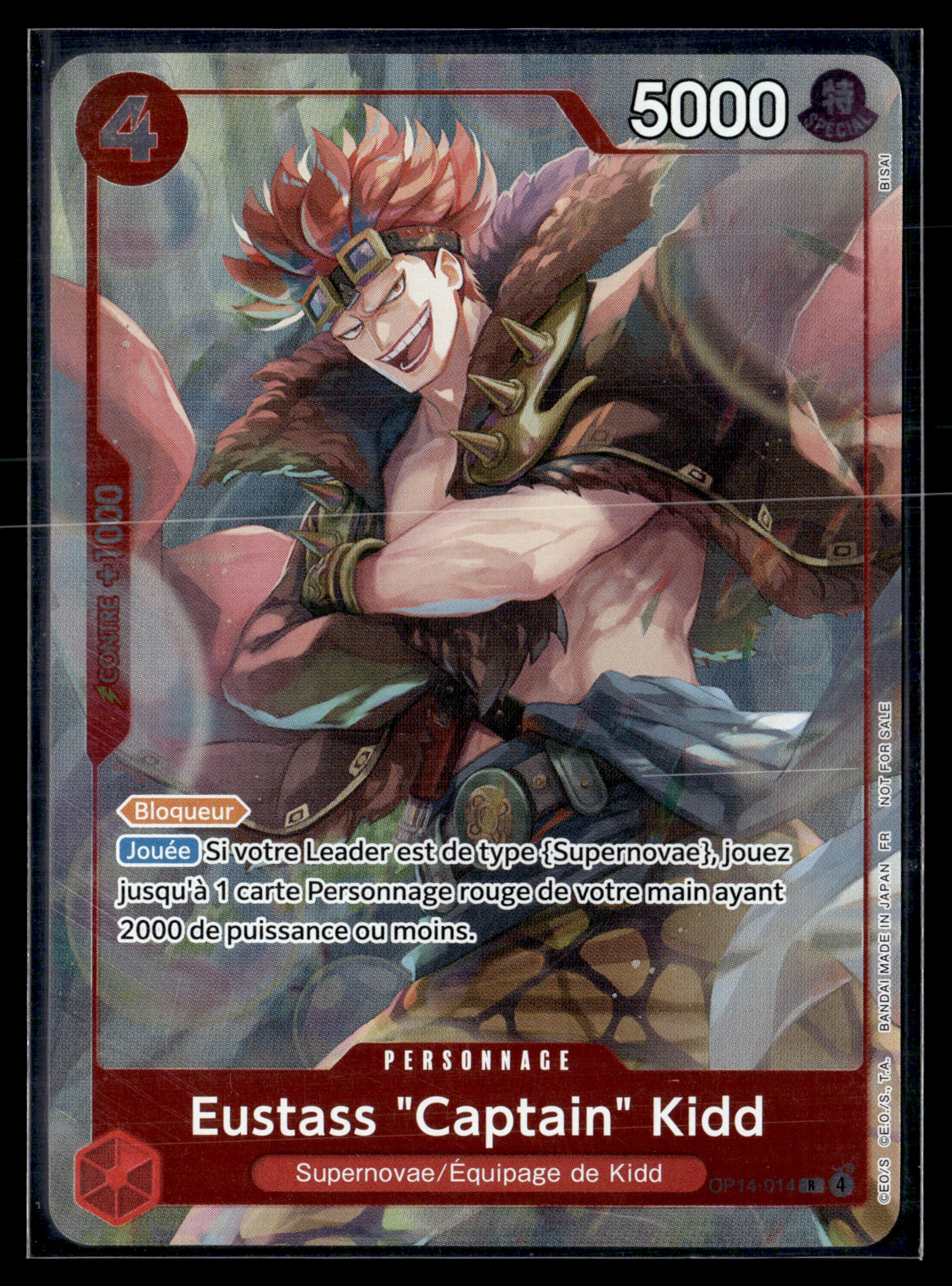 Eustass "captain" Kidd OP14-014 | FR