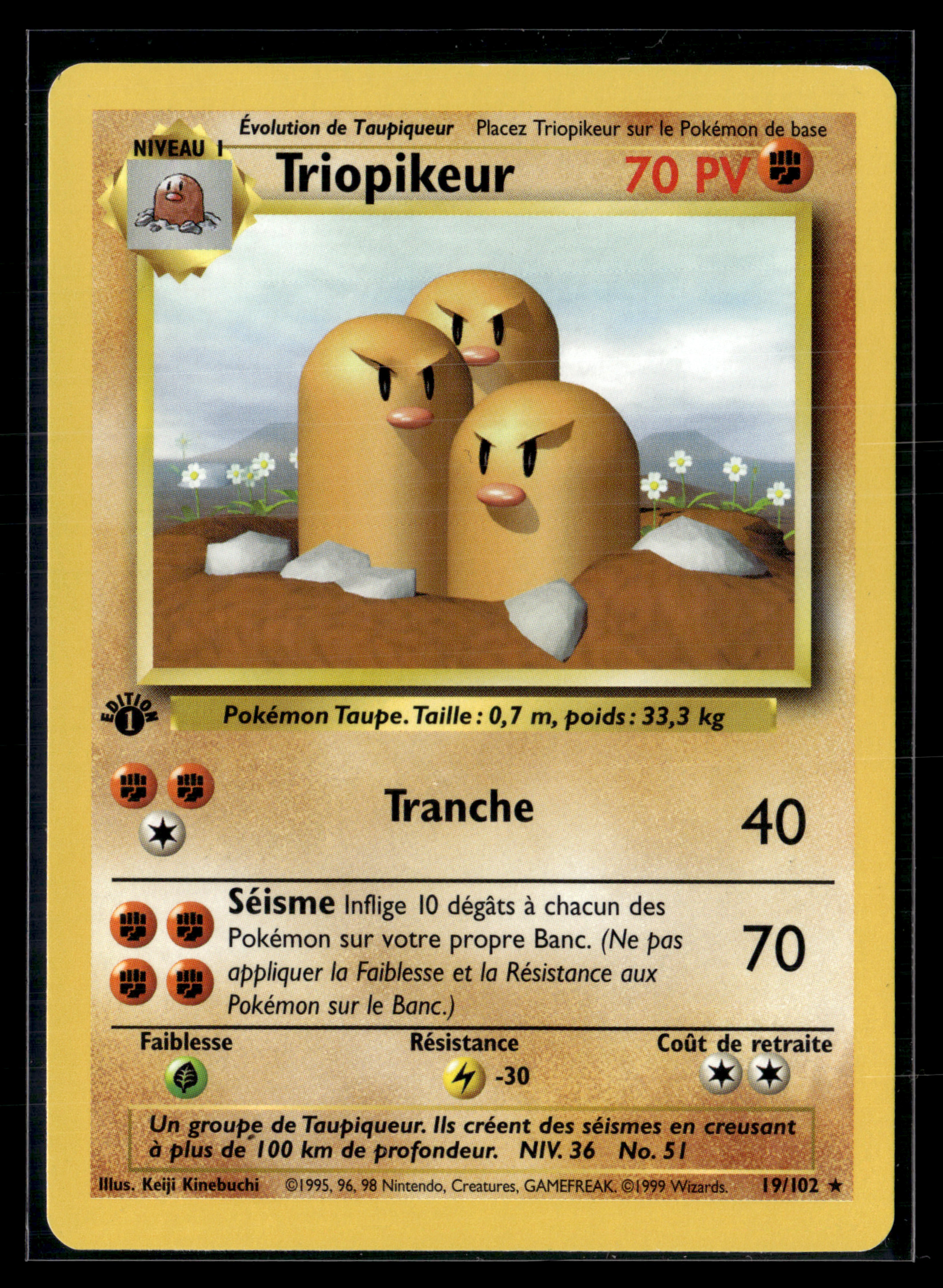 Triopikeur 19/102 Set de base ED1 – NM