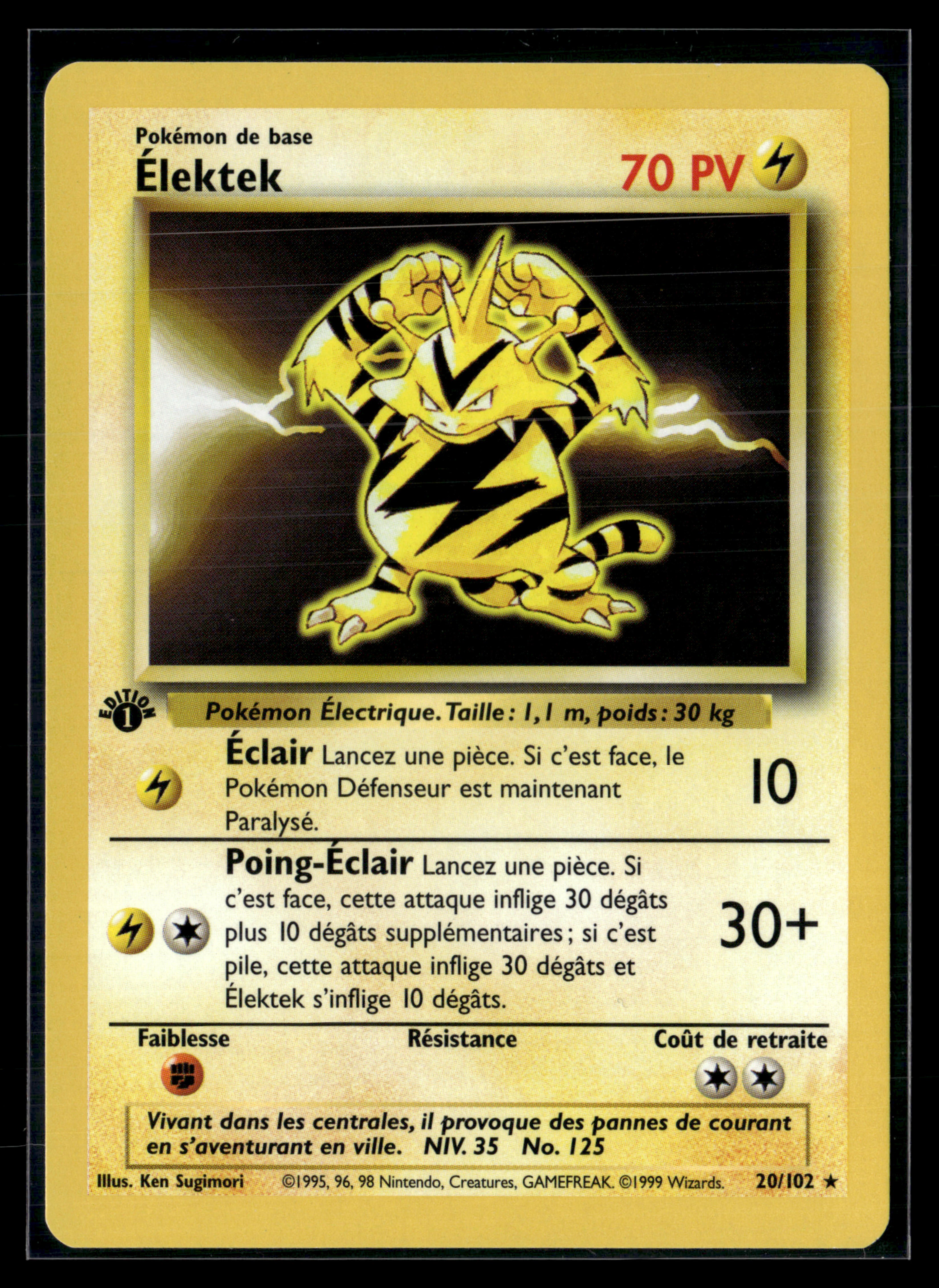 Élektek 20/102 Set de base ED1 – MINT