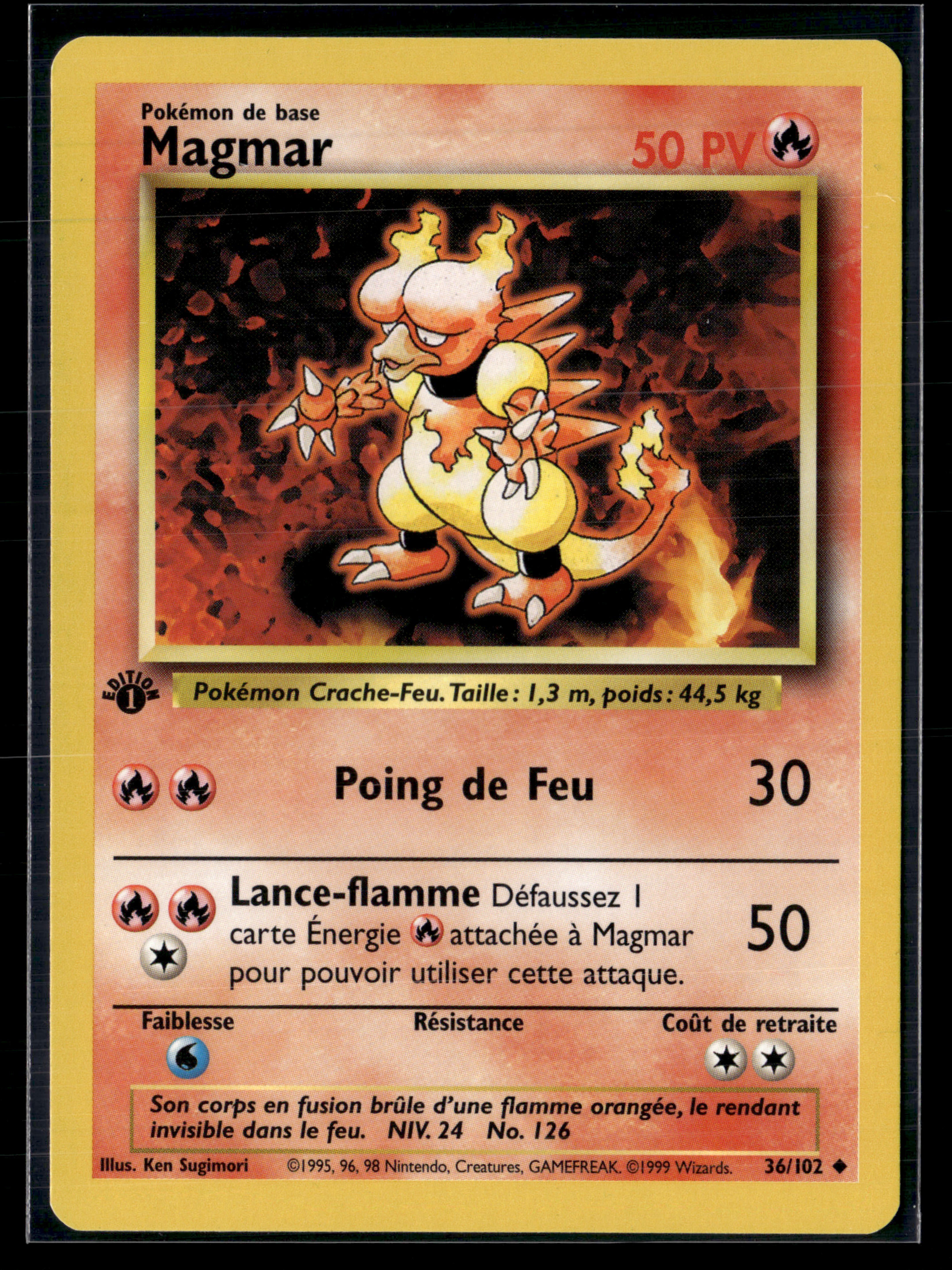 Magmar 36/102 Set de base ED1 – NM