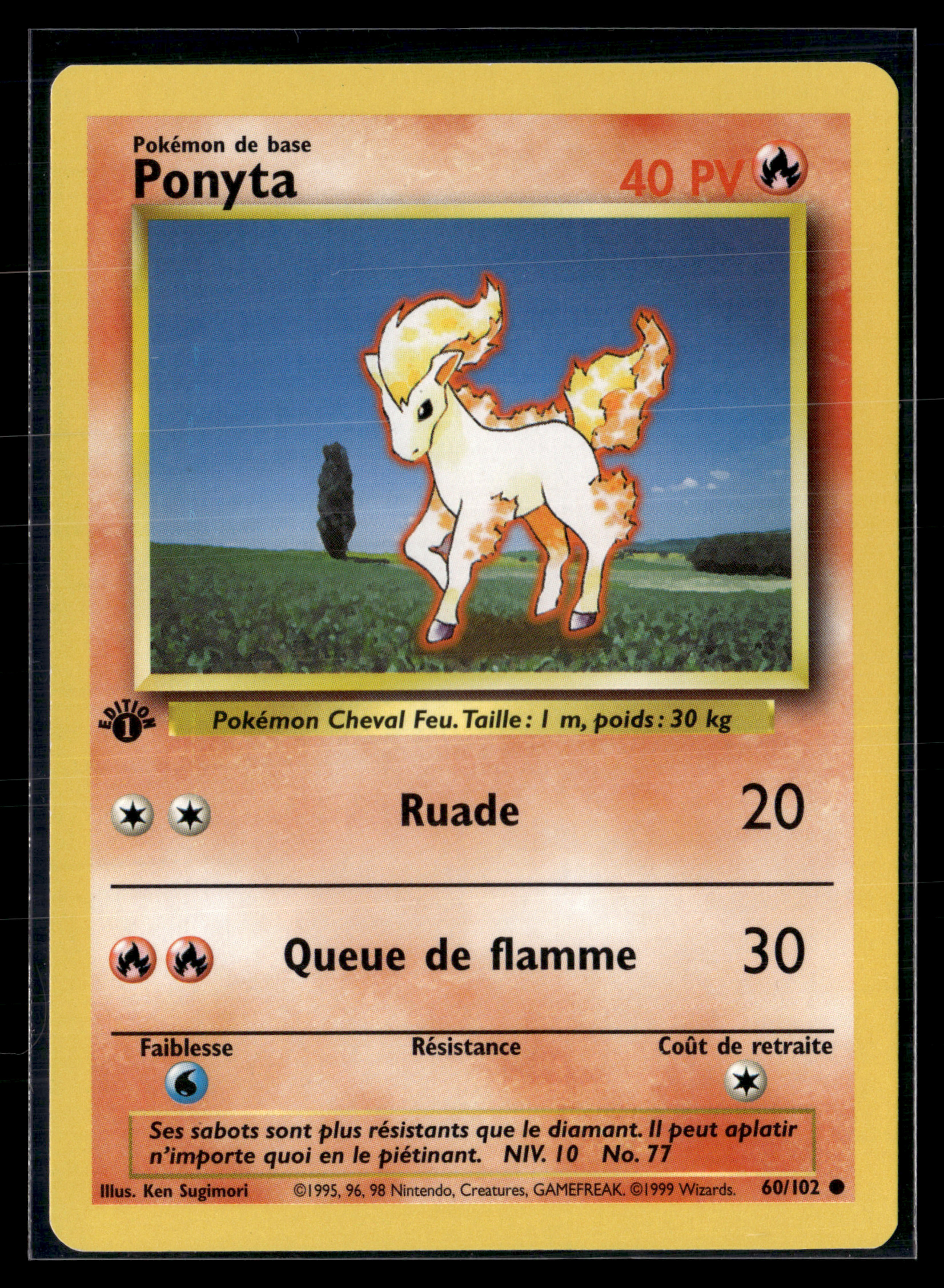Ponyta 60/102 Set de base ED1 – NM