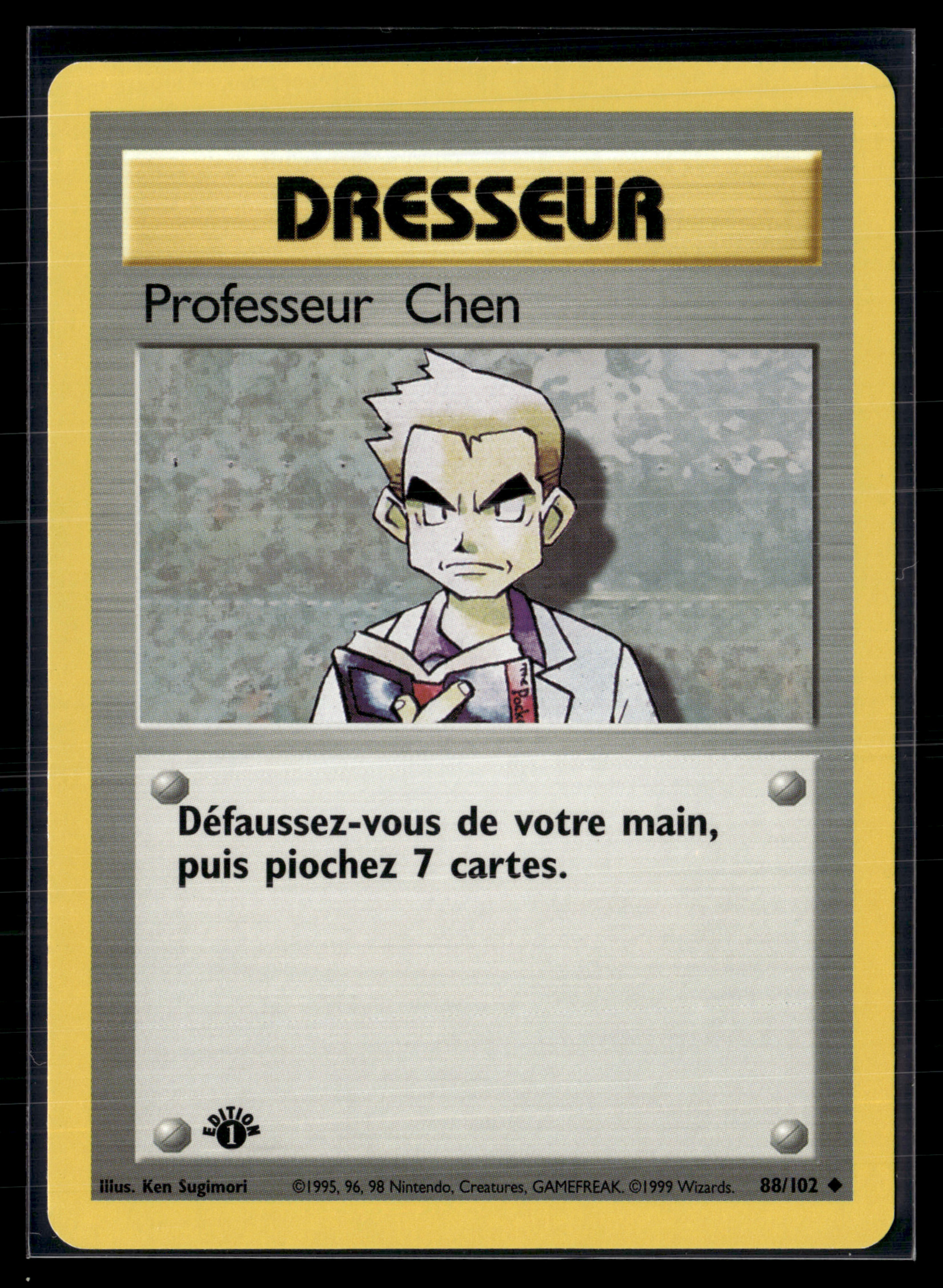 Professeur Chen 88/102 Set de base ED1 – NM