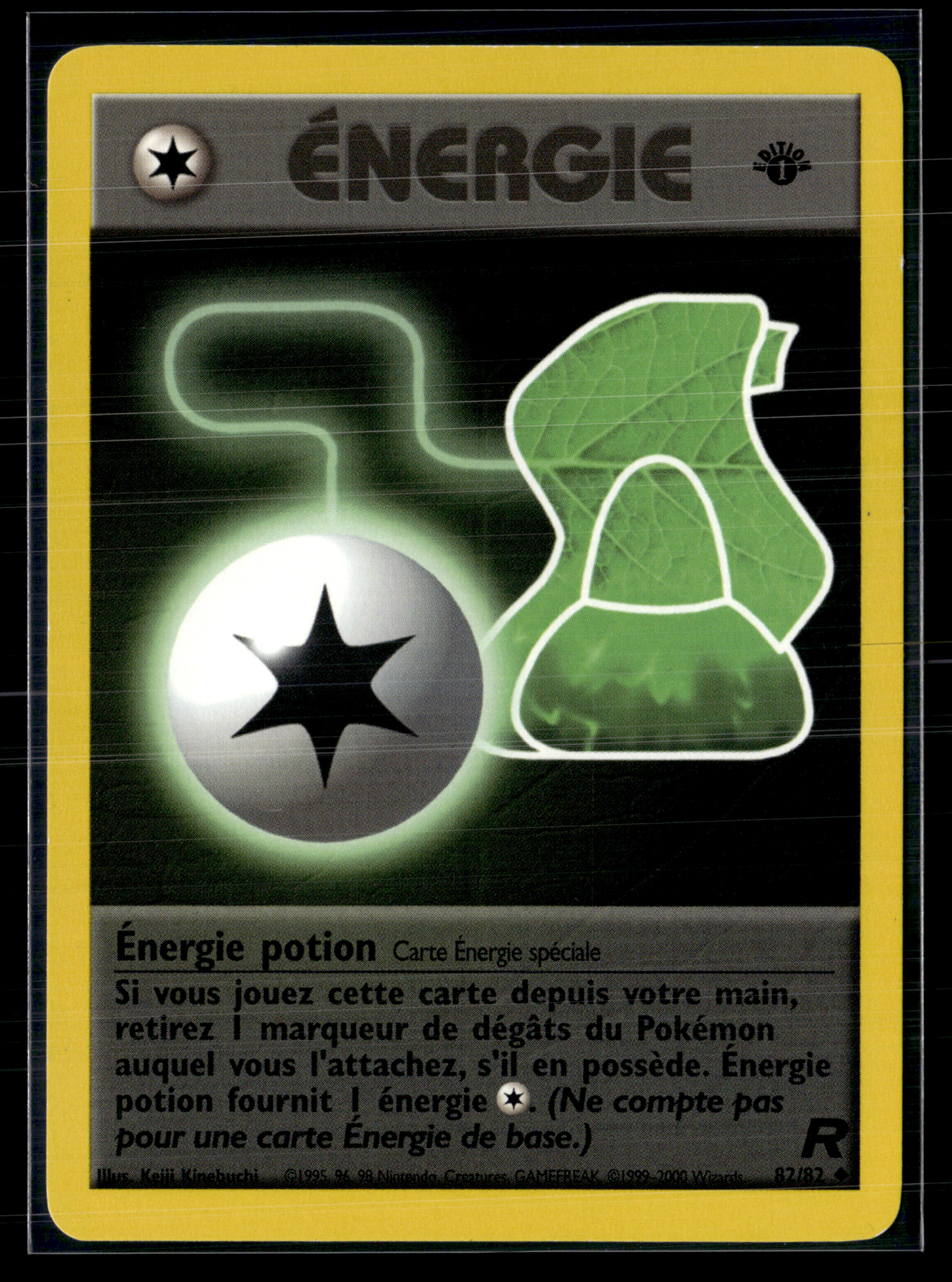 Énergie Potion 82/82 Team Rocket ED1 – NM