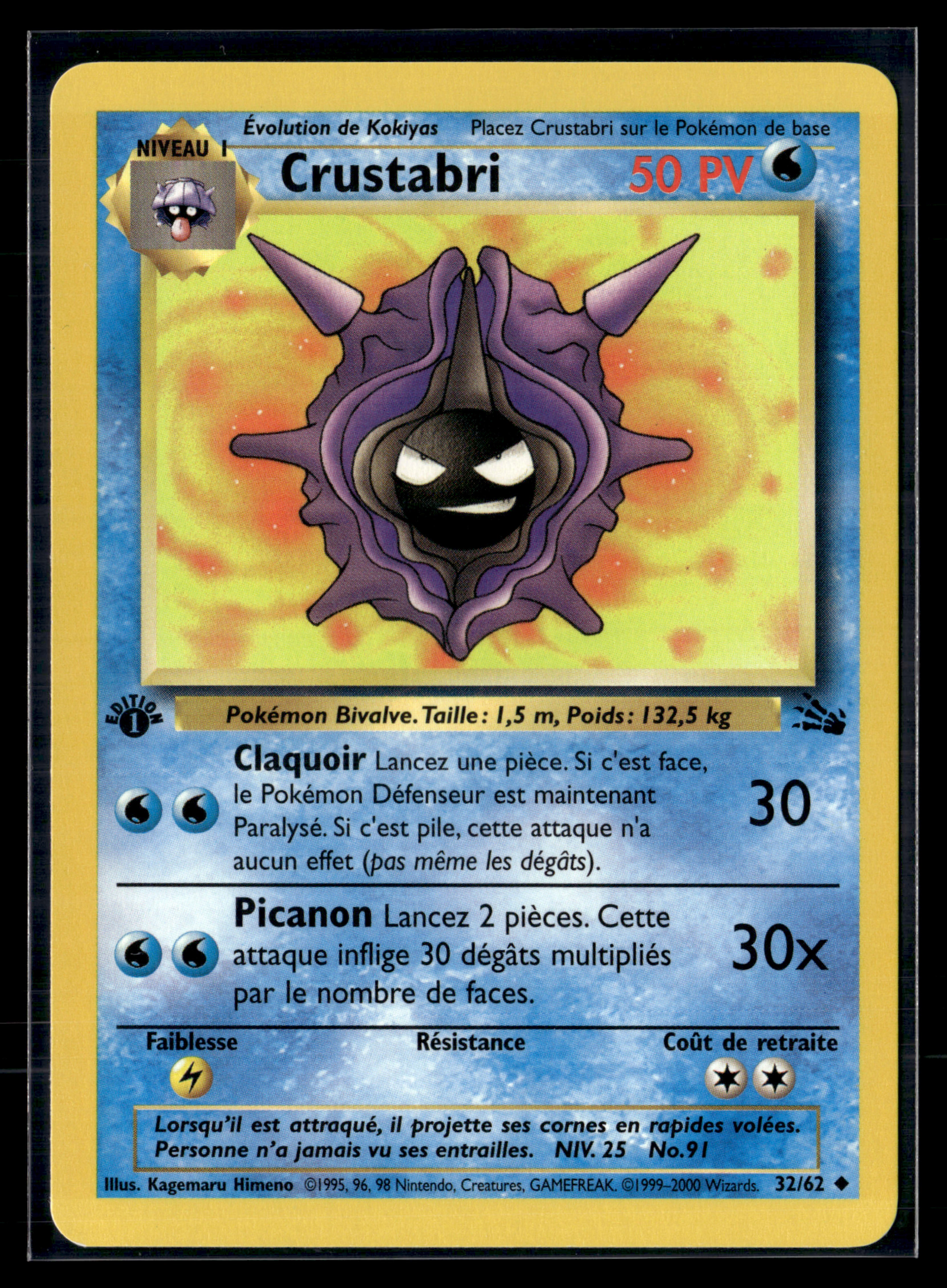 Crustabri 32/62 Fossile Ed1 – NM