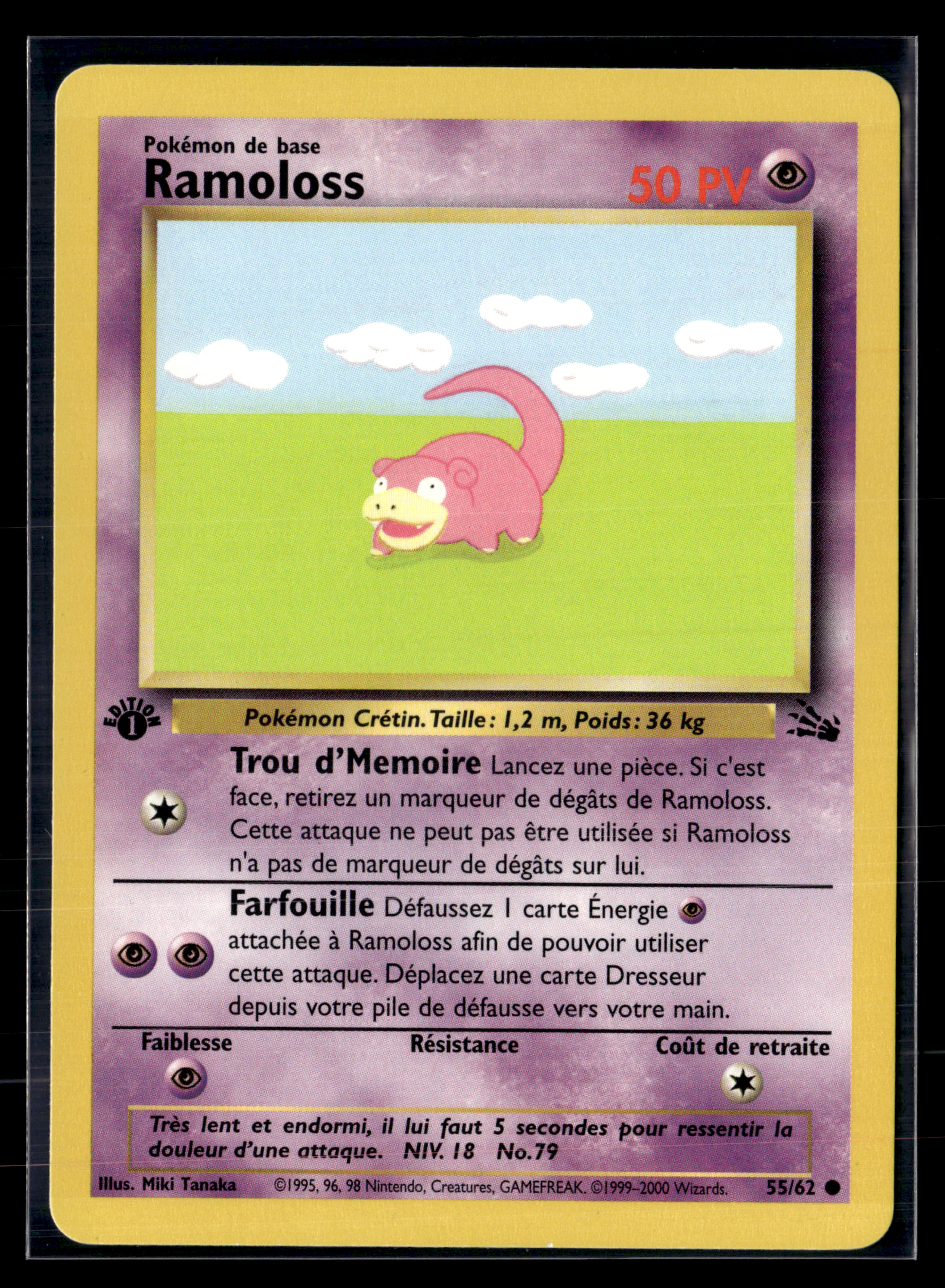Ramoloss 55/62 Fossile Ed1 – NM