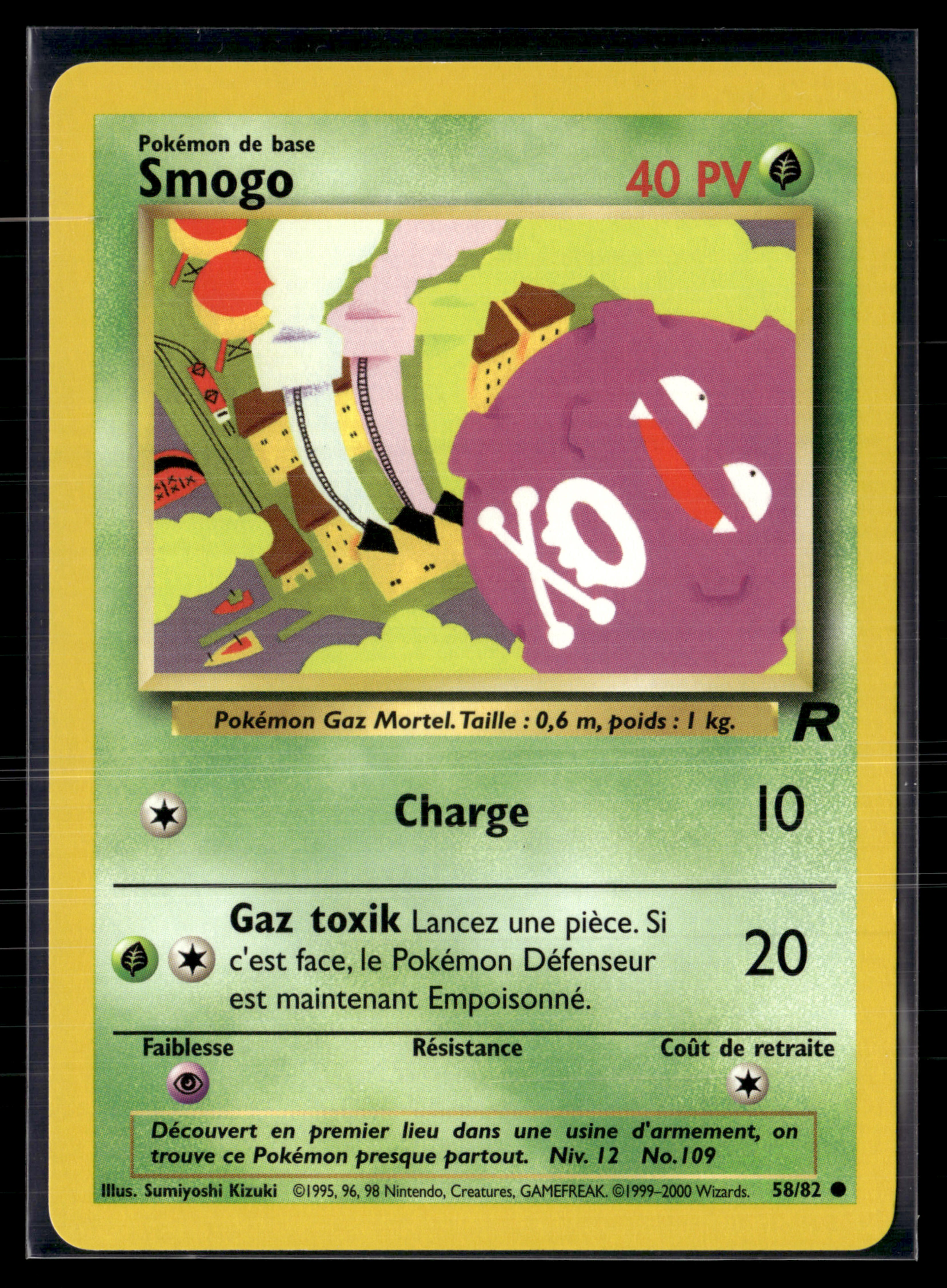Smogo 58/82 - Team Rocket - NM