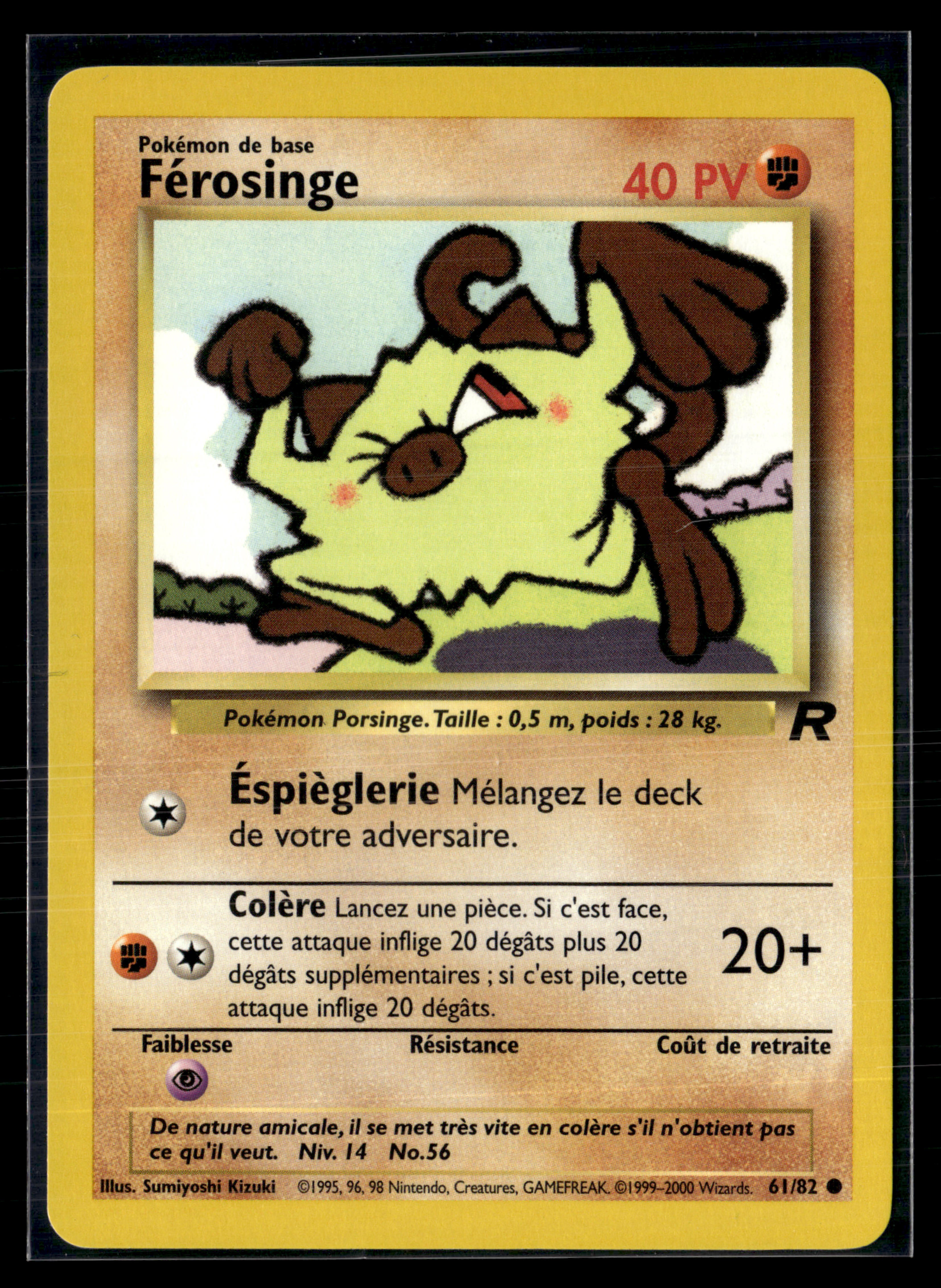 Férosinge 61/82 - Team Rocket - NM