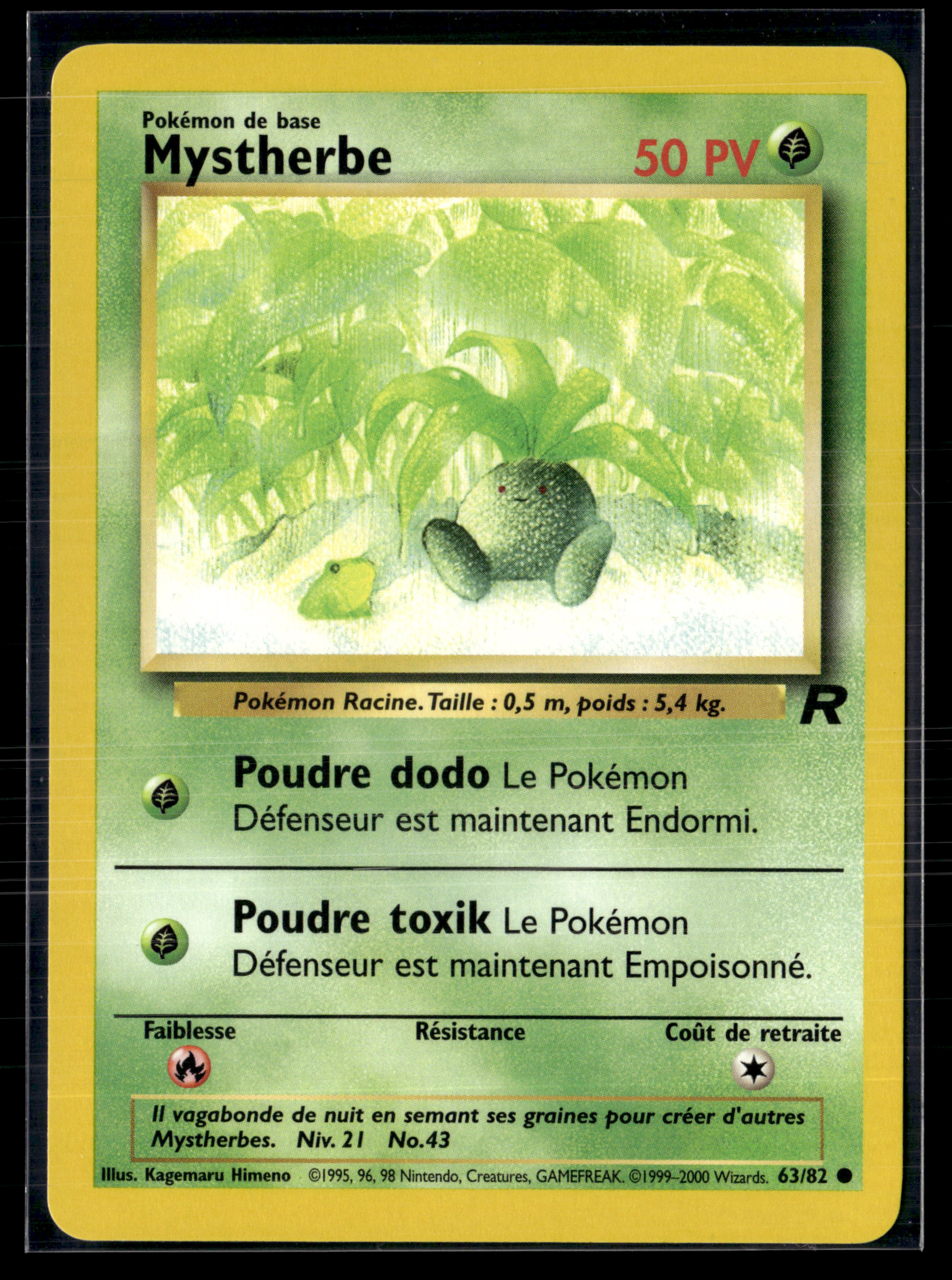 Mystherbe 63/82 - Team Rocket - NM